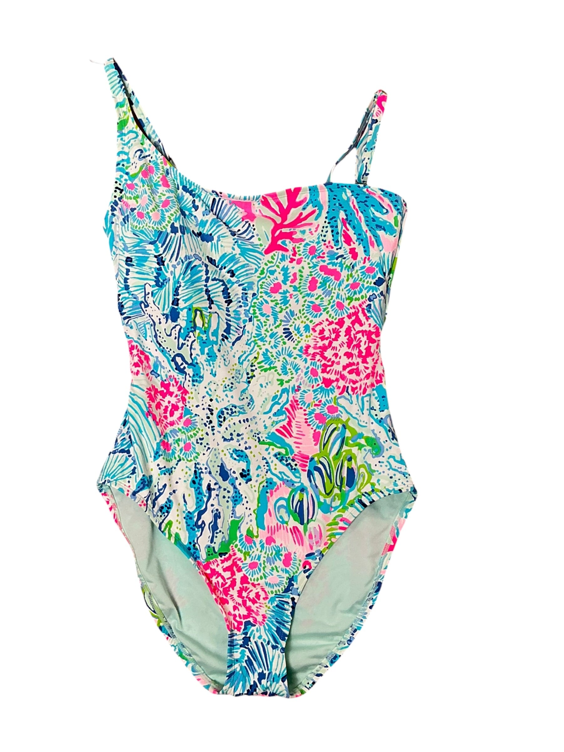 Lilly Pulitzer NWT Larue One Piece - Multi Sink Or Swim - Size 4