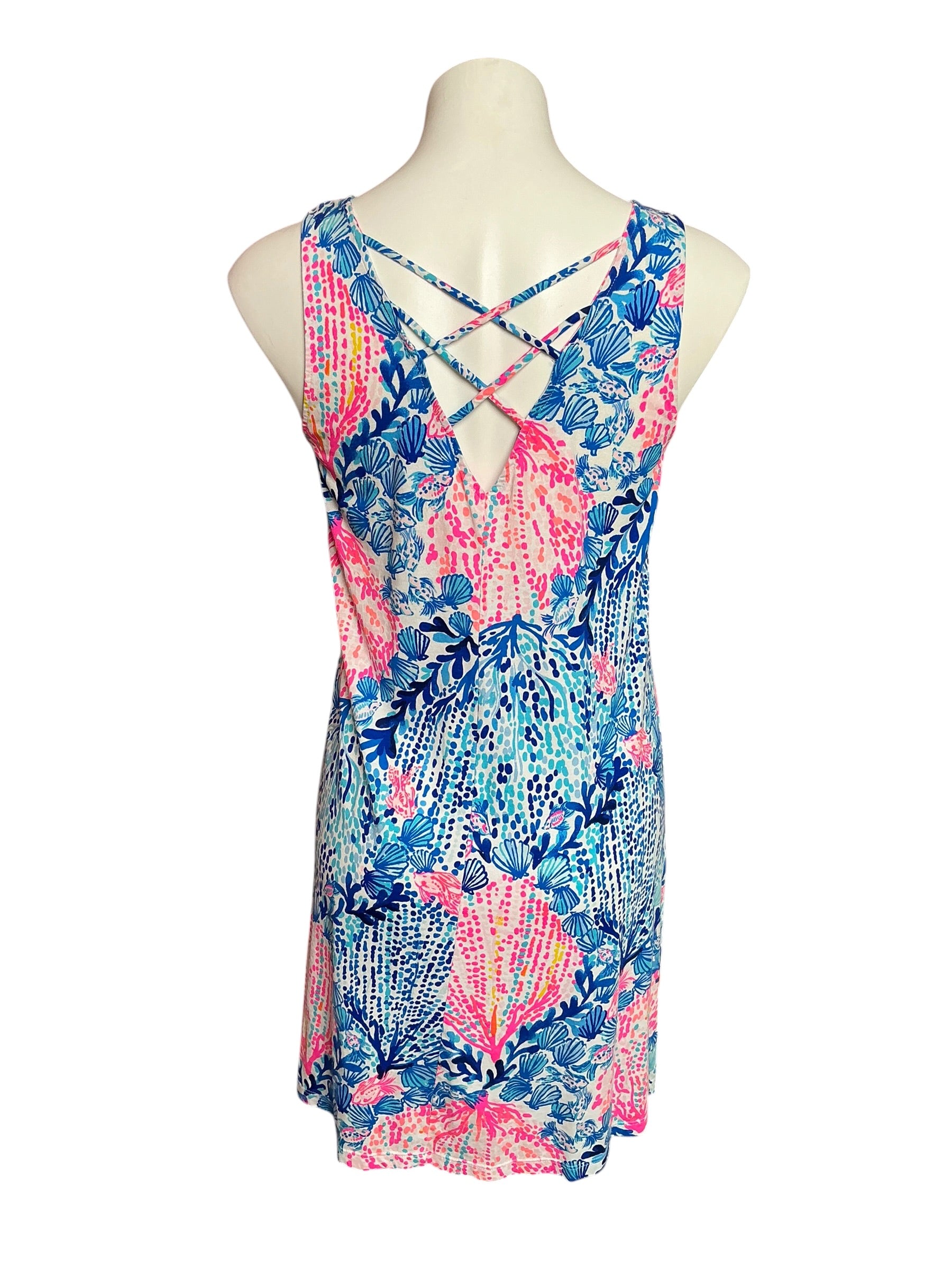 Lilly Pulitzer Kristen Swing Dress Resort White Sway With Me - Size S