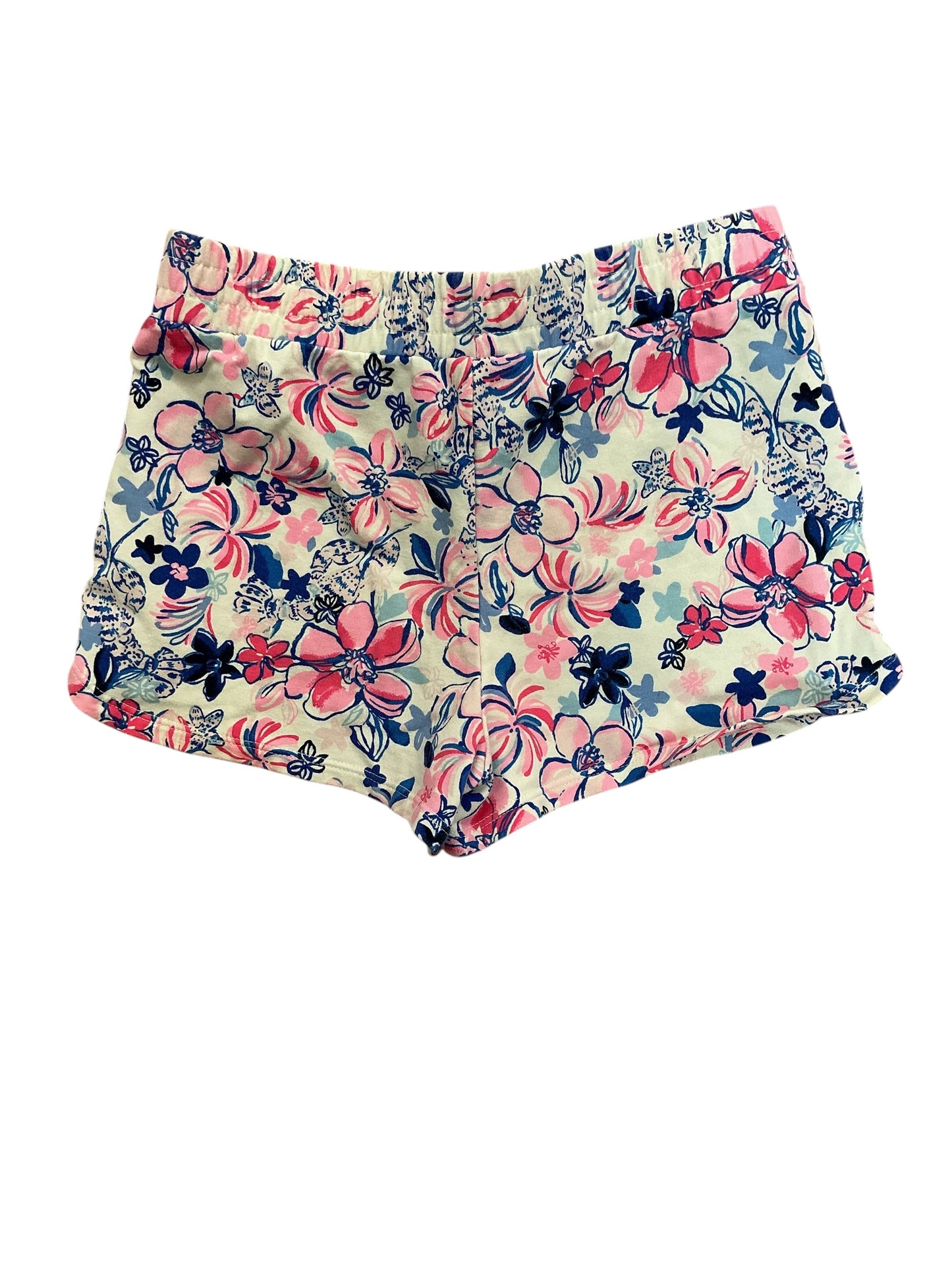 Lilly Pulitzer Kids Girls Mini Midea Shorts Party Like A Lobstar - Size M 6-7