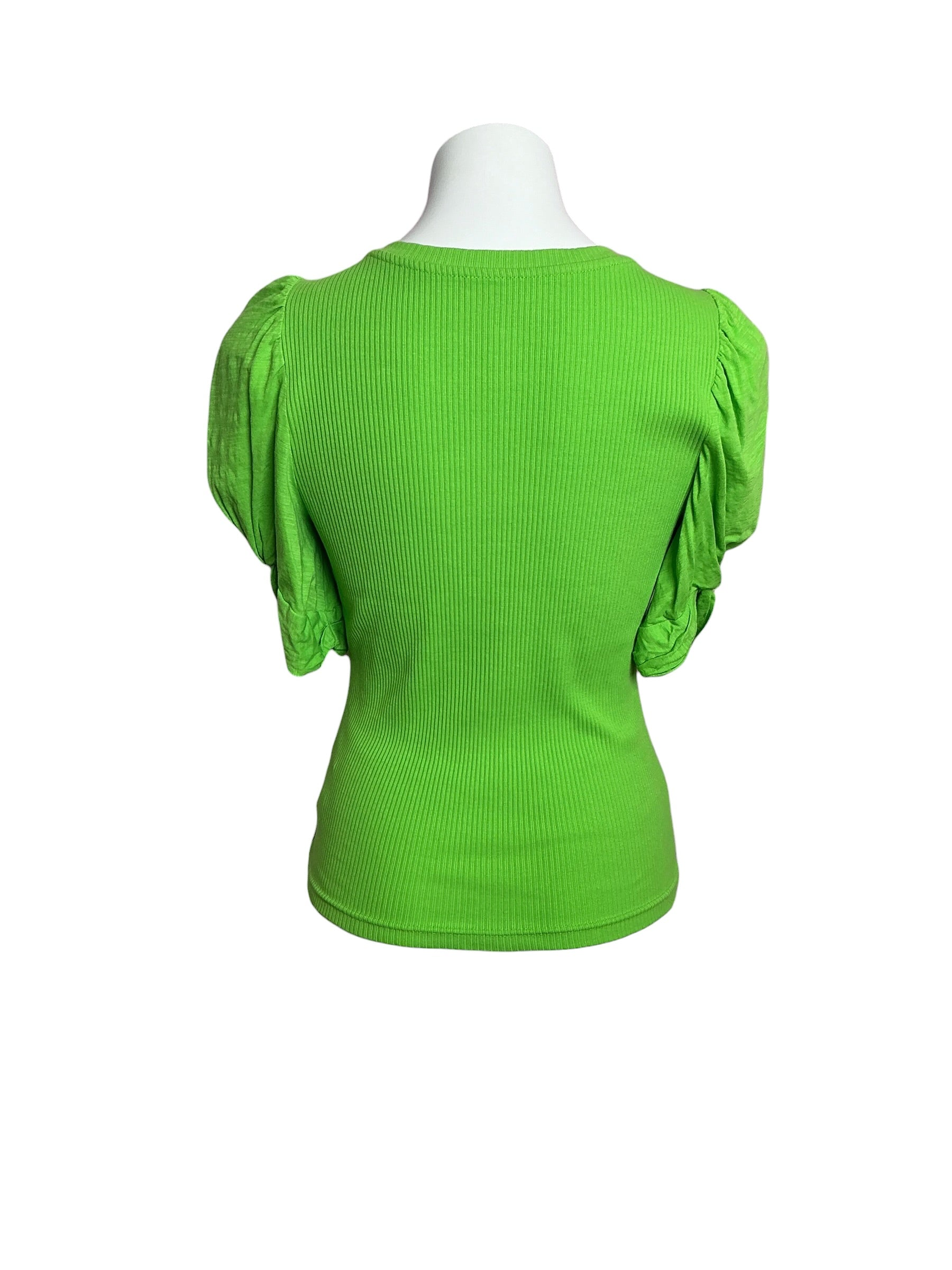 Lilly Pulitzer Igby Knit Top Crocodile Green - Size S