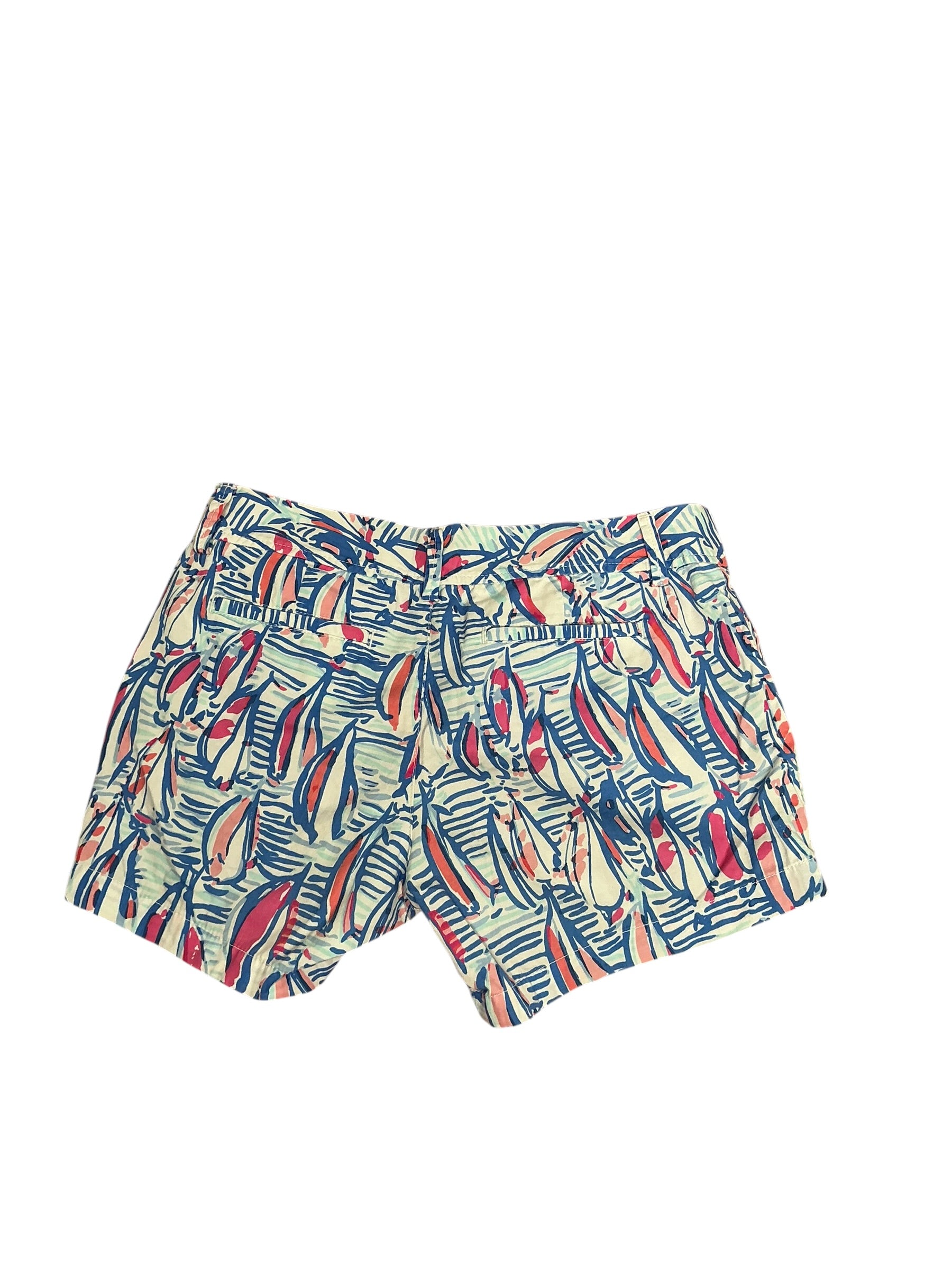 Lilly Pulitzer Callahan Short Red Right Return - Size 8