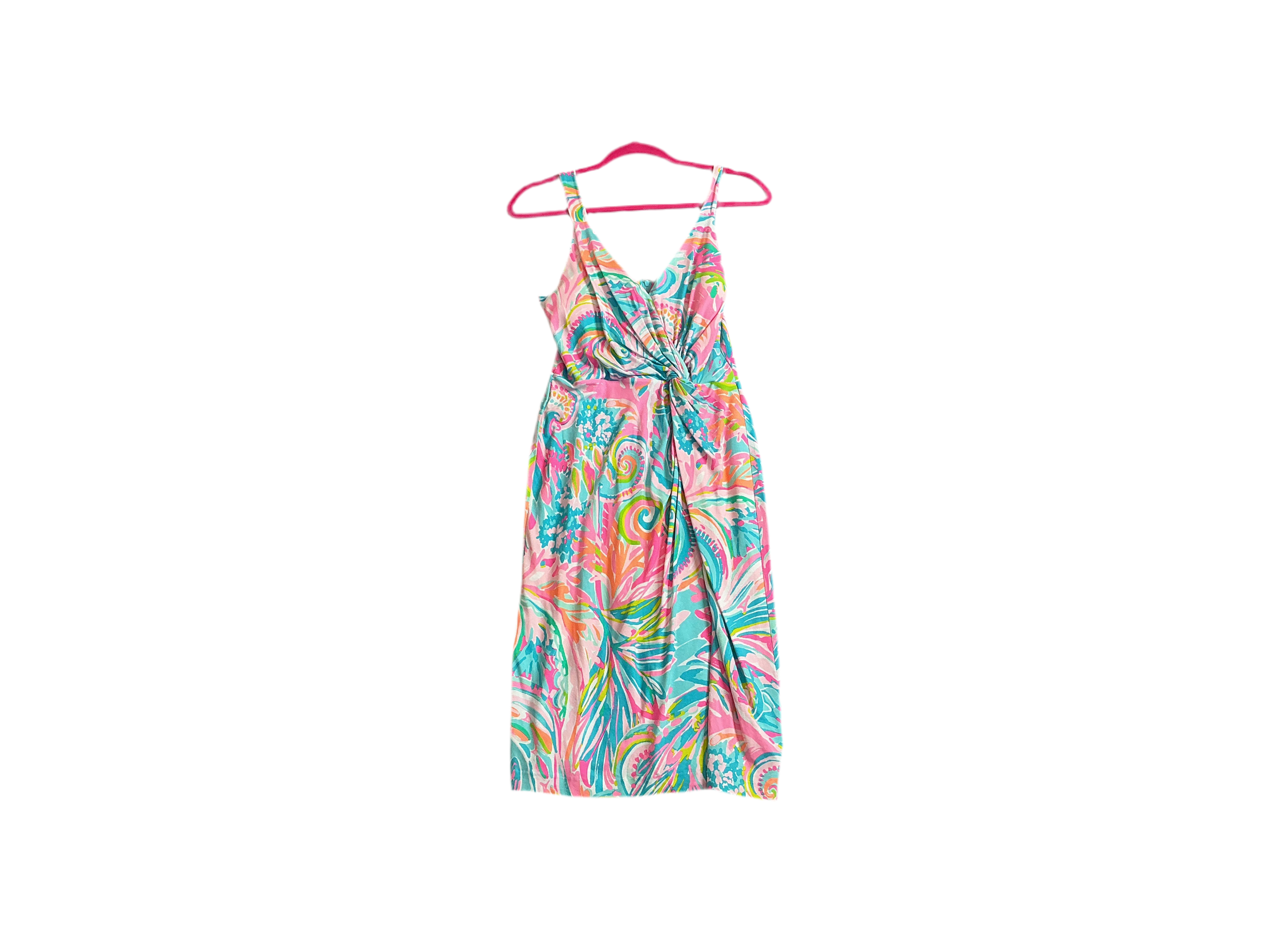 Lilly Pulitzer NWT - Ricci Dress Multi Carnival Coral - Size 4