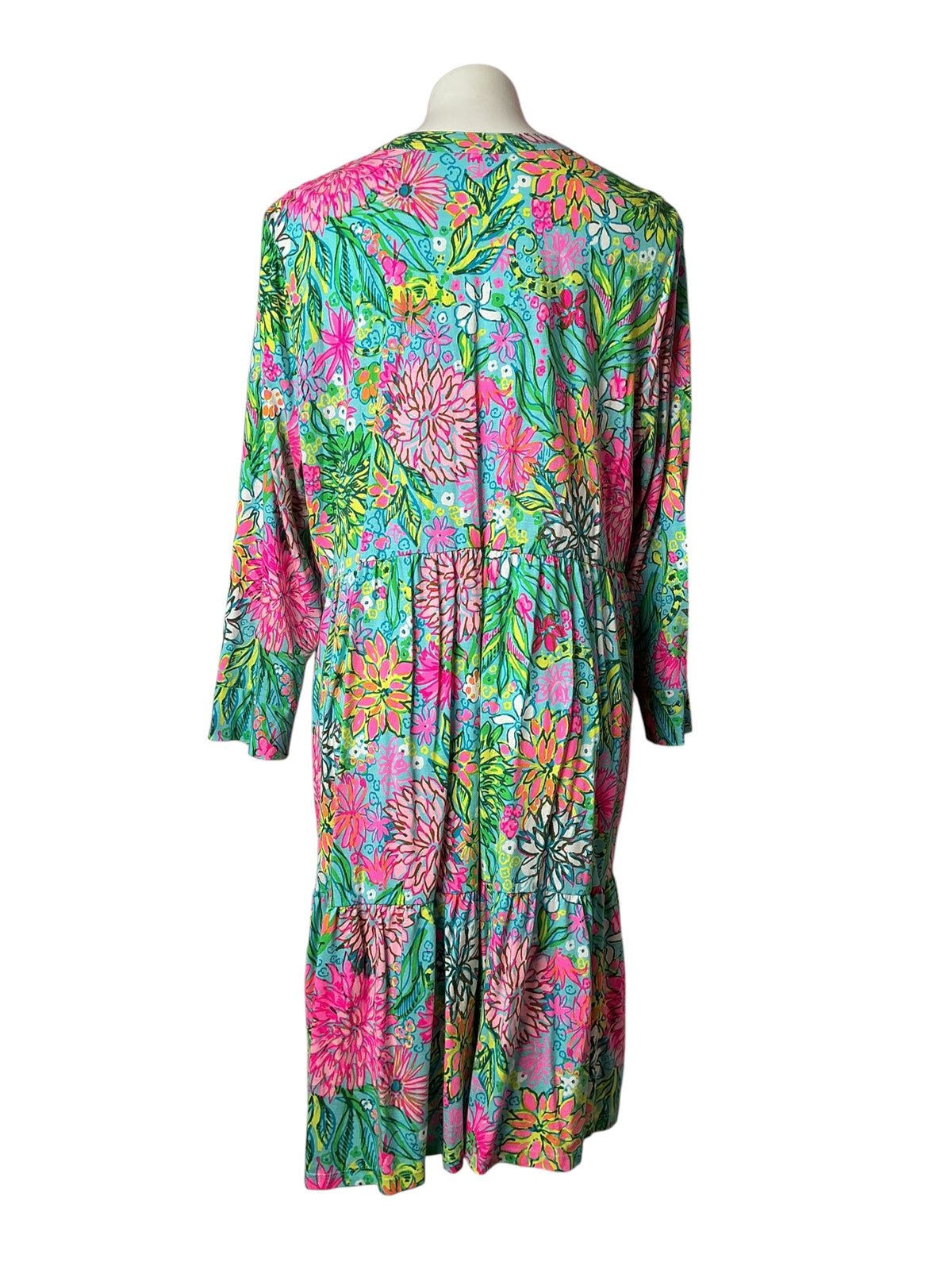 Lilly Pulitzer Alaina Swing Dress Keep On Beleafing - Size XXL