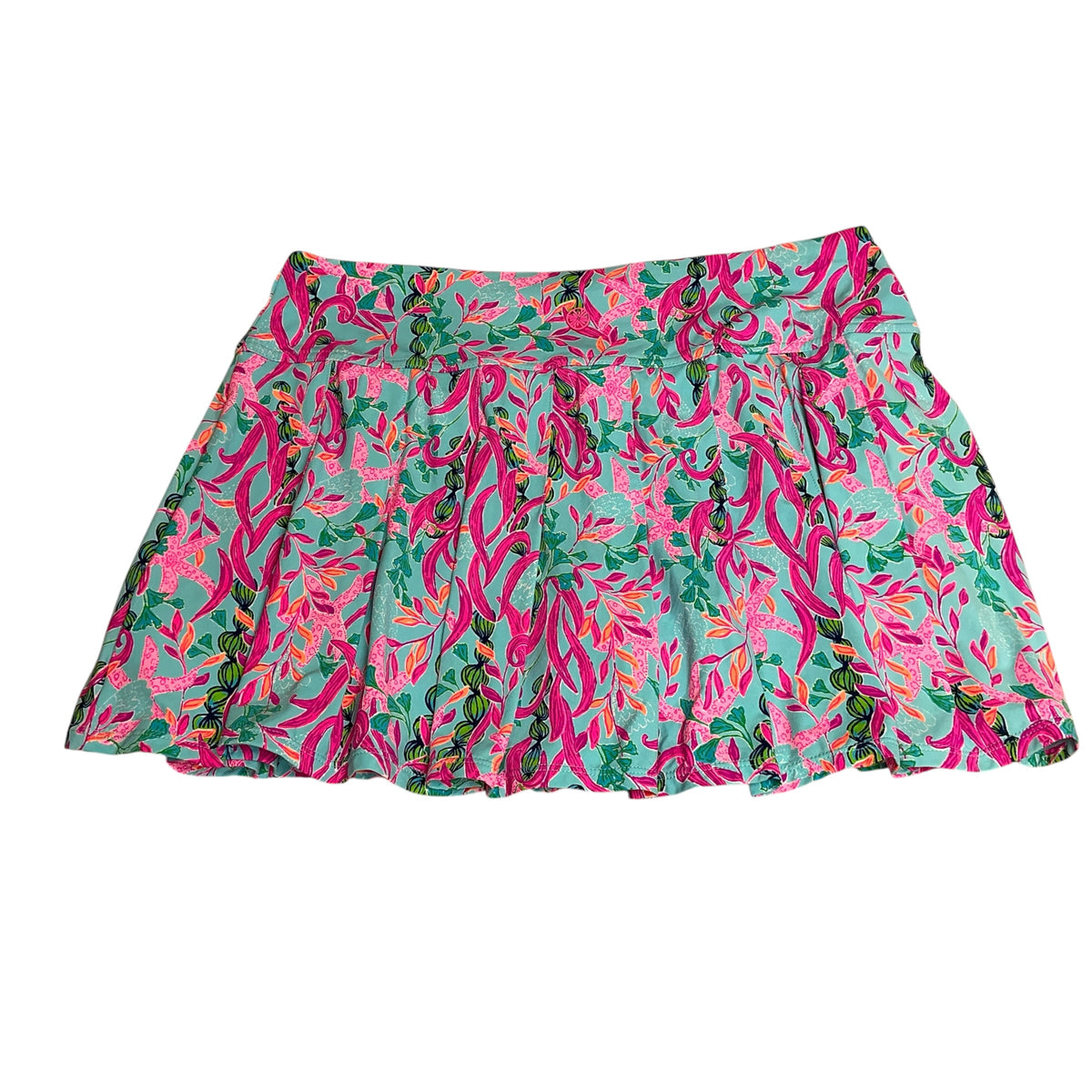 Lilly Pulitzer Annora Skort Seaweed Samba - Size M