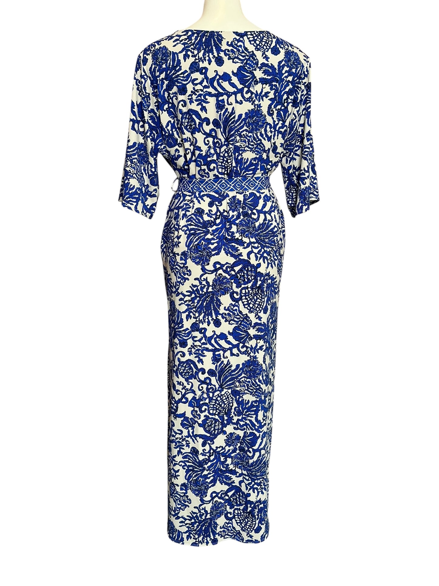 Lilly Pulitzer NWT Remelle Maxi Coverup Ride With Me Engineered Coverup - Size L/XL