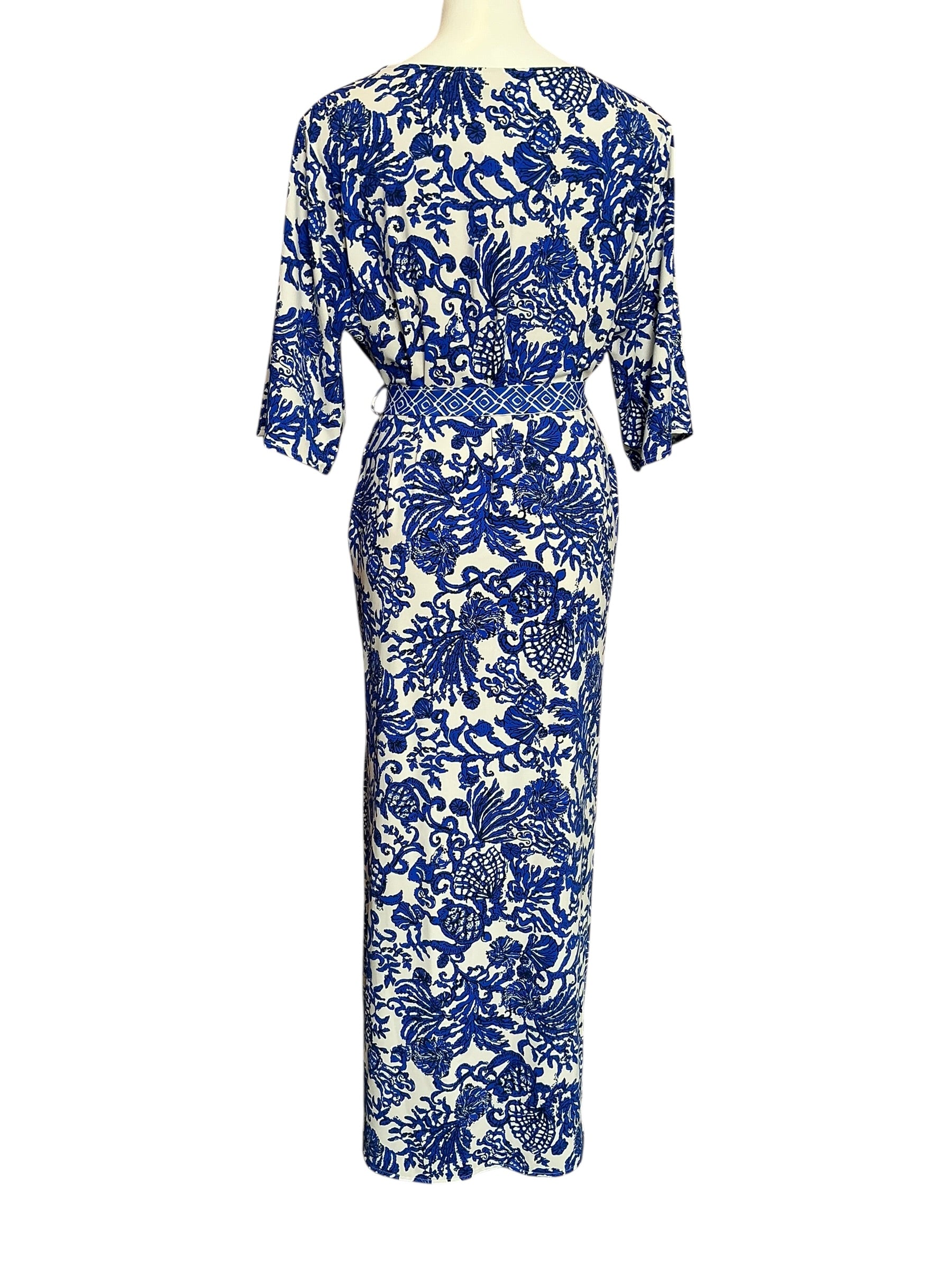 Lilly Pulitzer NWT Remelle Maxi Coverup Ride With Me Engineered Coverup - Size L/XL
