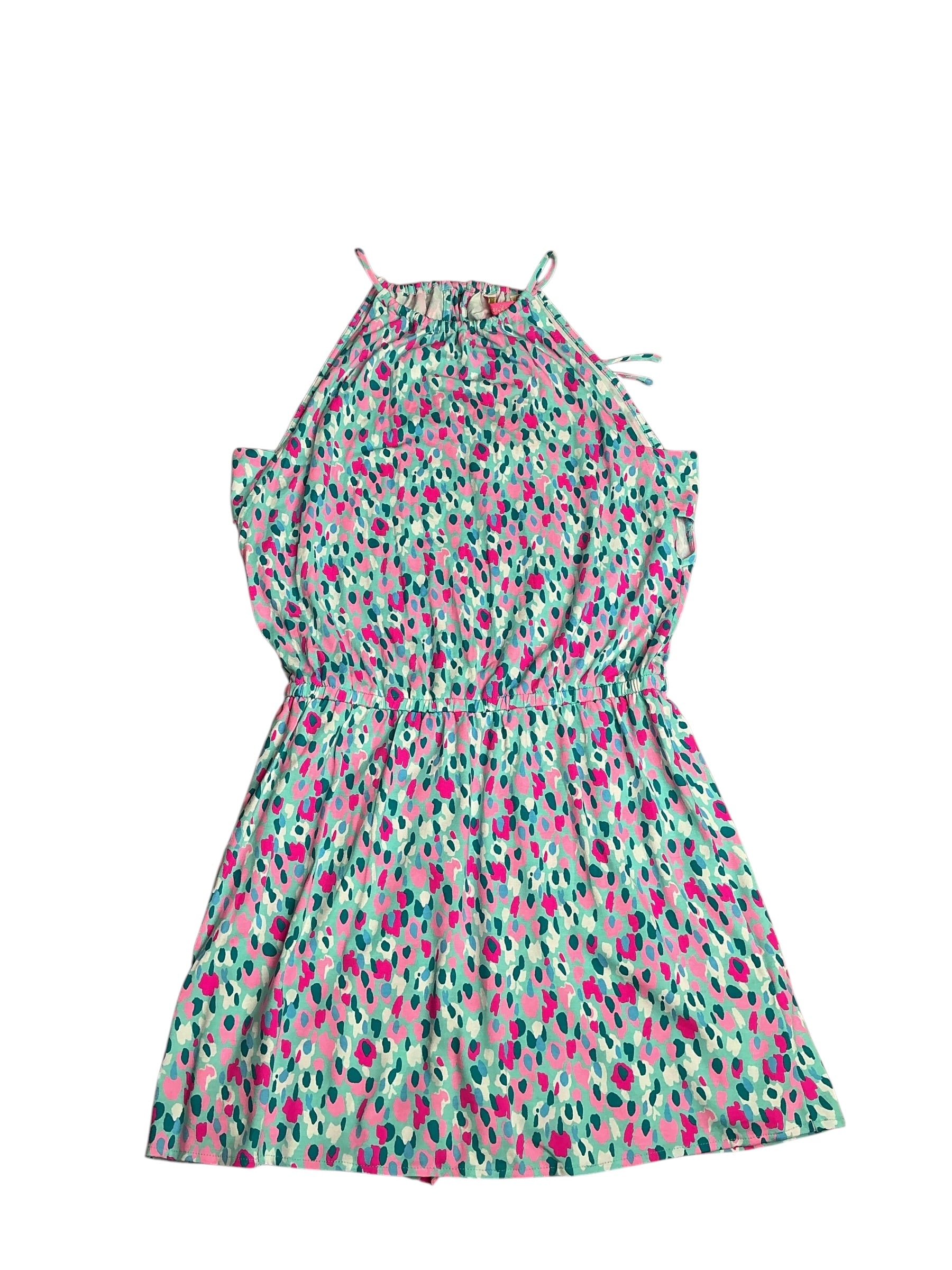 Lilly Pulitzer- NWT Gianni Skort Romper Multi Hottie Dottie Size S