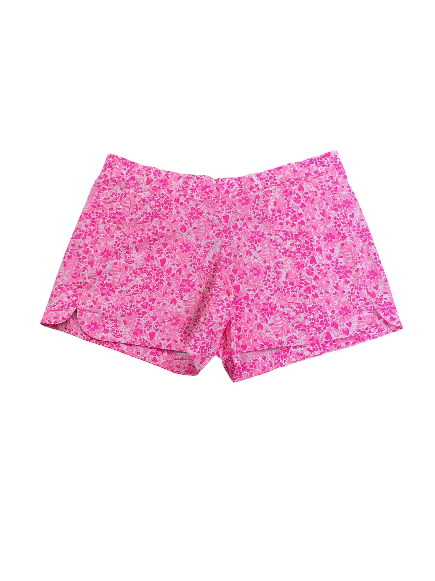 Lilly Pulitzer Ocean View Shorts Pink Shandy Invest A Gator - Size S