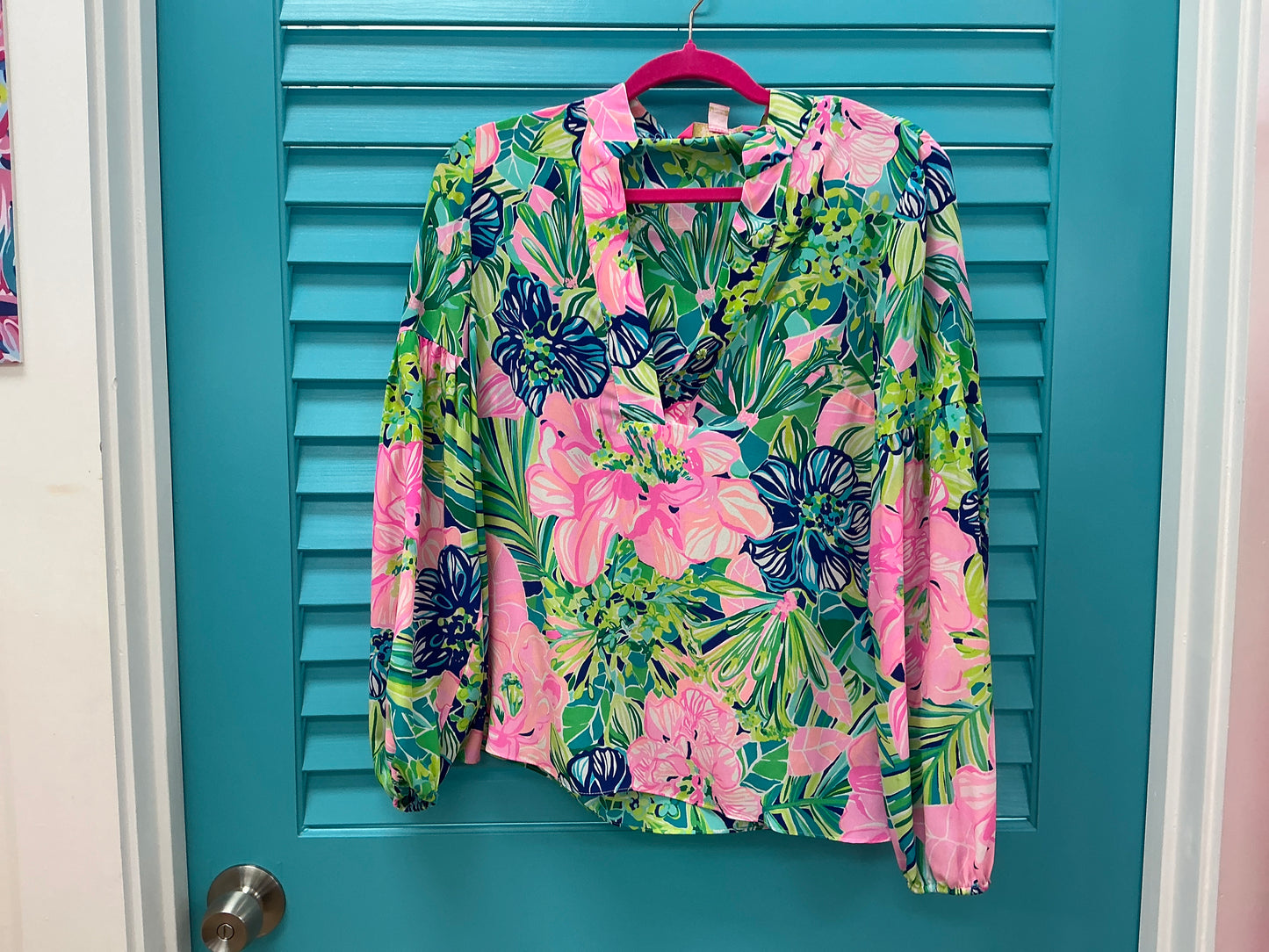 Lilly Pulitzer Long Sleeve Top - Size XS
