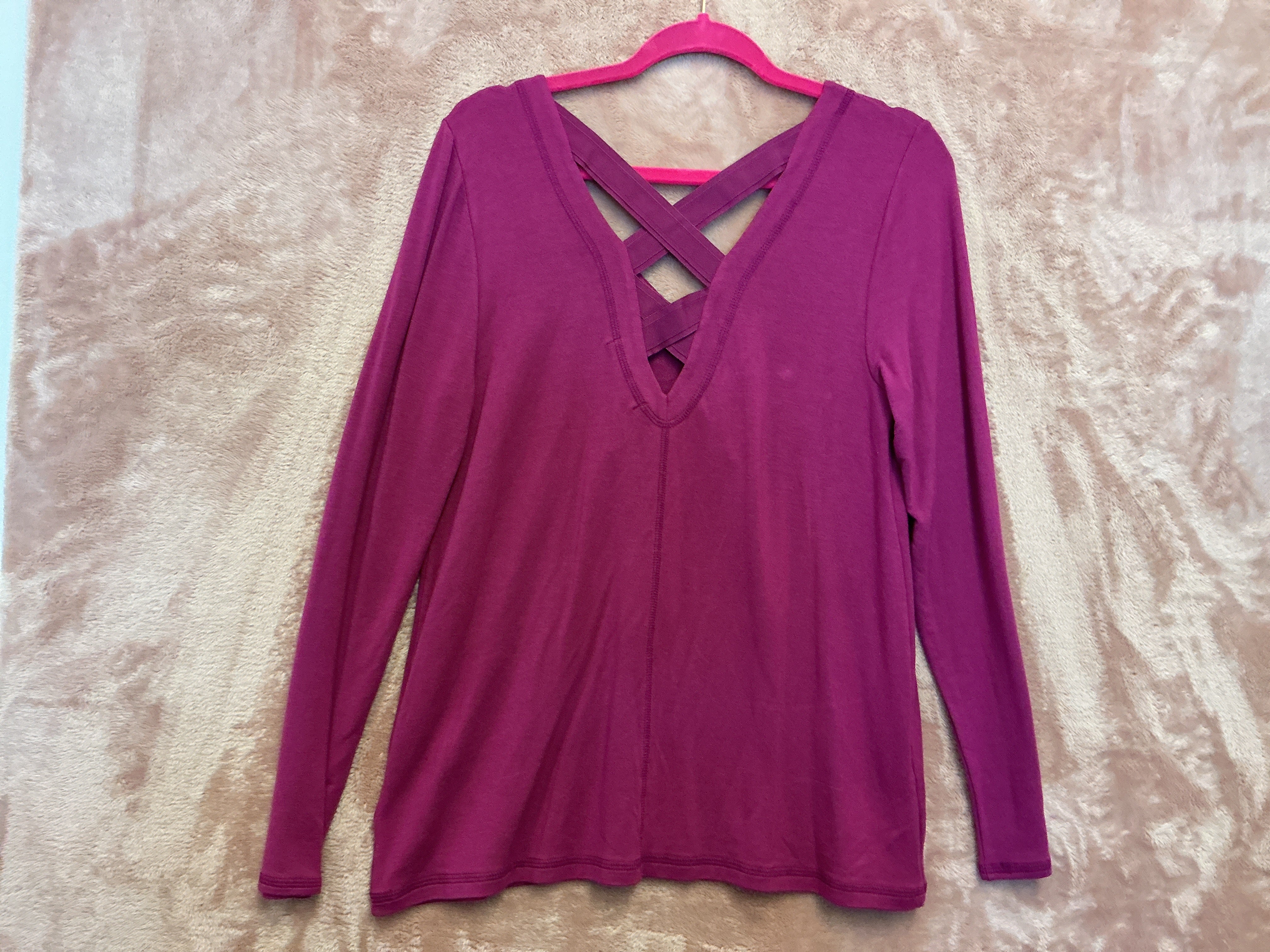 Lilly Pulitzer NWT - Areli Pullover - Bordeaux Ber - Size S