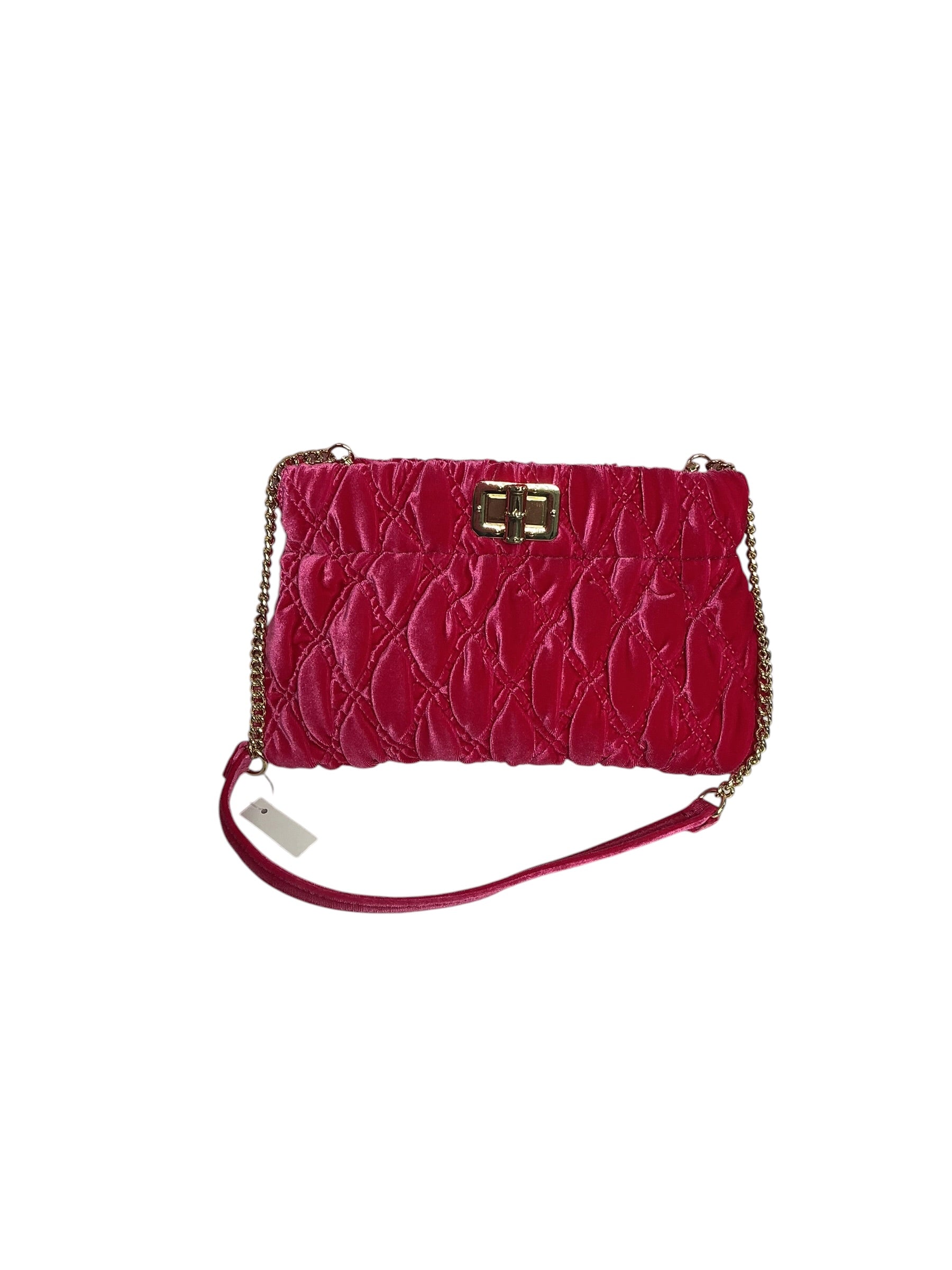 Lilly Pulitzer NWT GWP Quilted Clutch Pink Grenadine