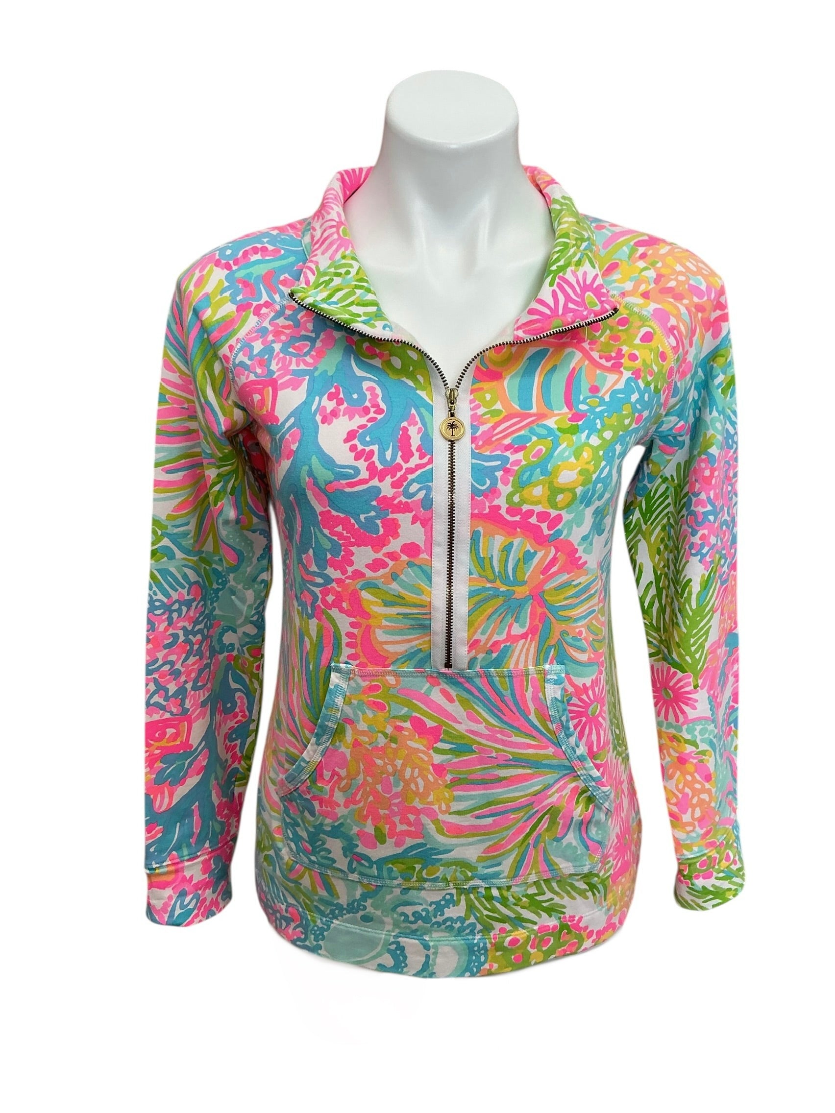 Lilly Pulitzer Skipper Popover Lovers Coral - Size S