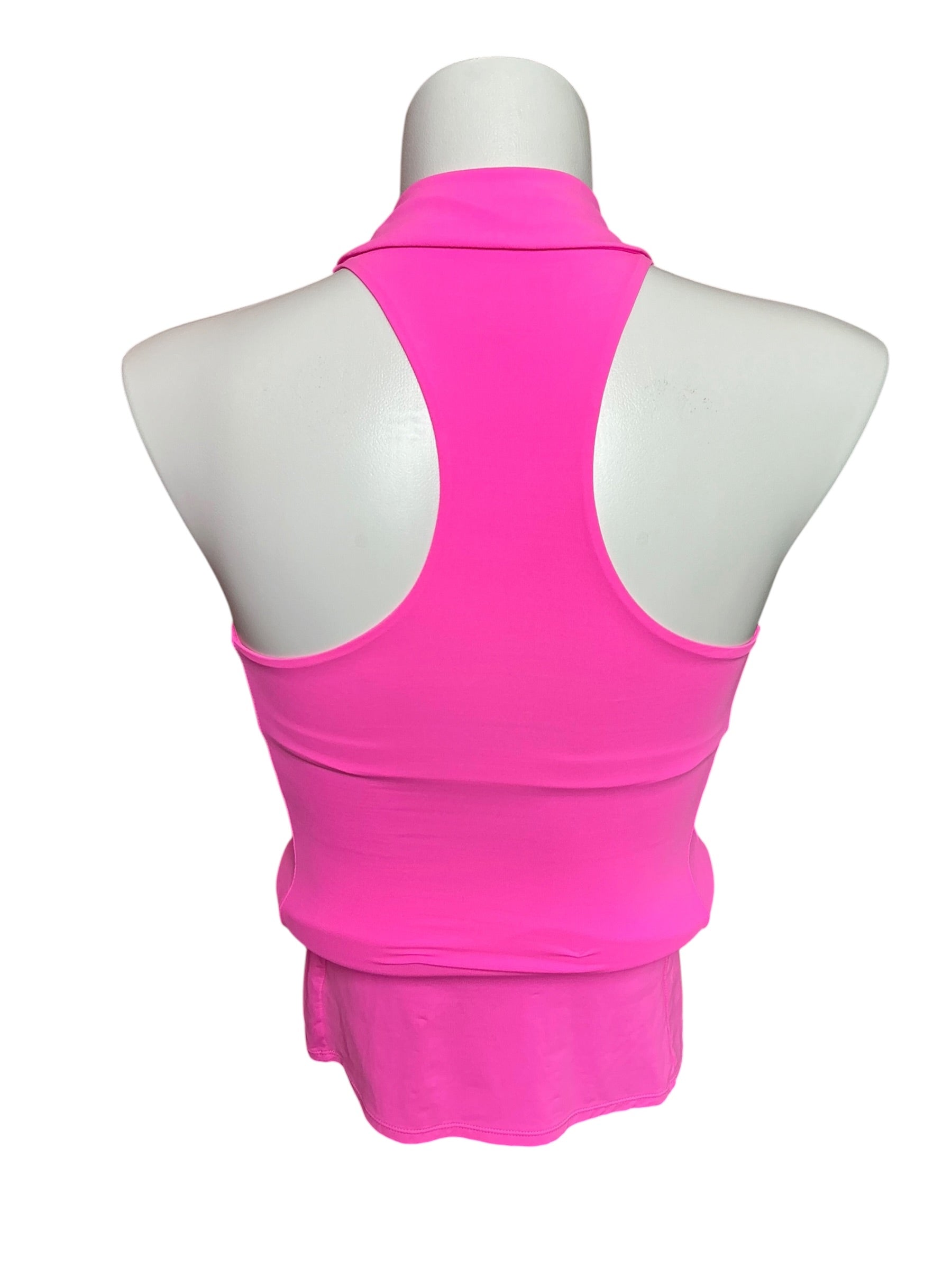 Lilly Pulitzer UPF 50+ Luxletic Martina Polo Pink Isle - Size XXS