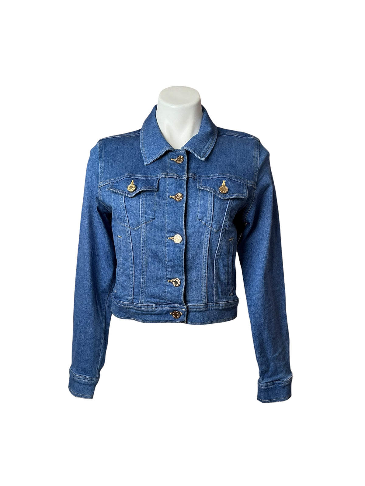 Lilly Pulitzer Seaspray Denim Jacket Caribbean Blues - Size M