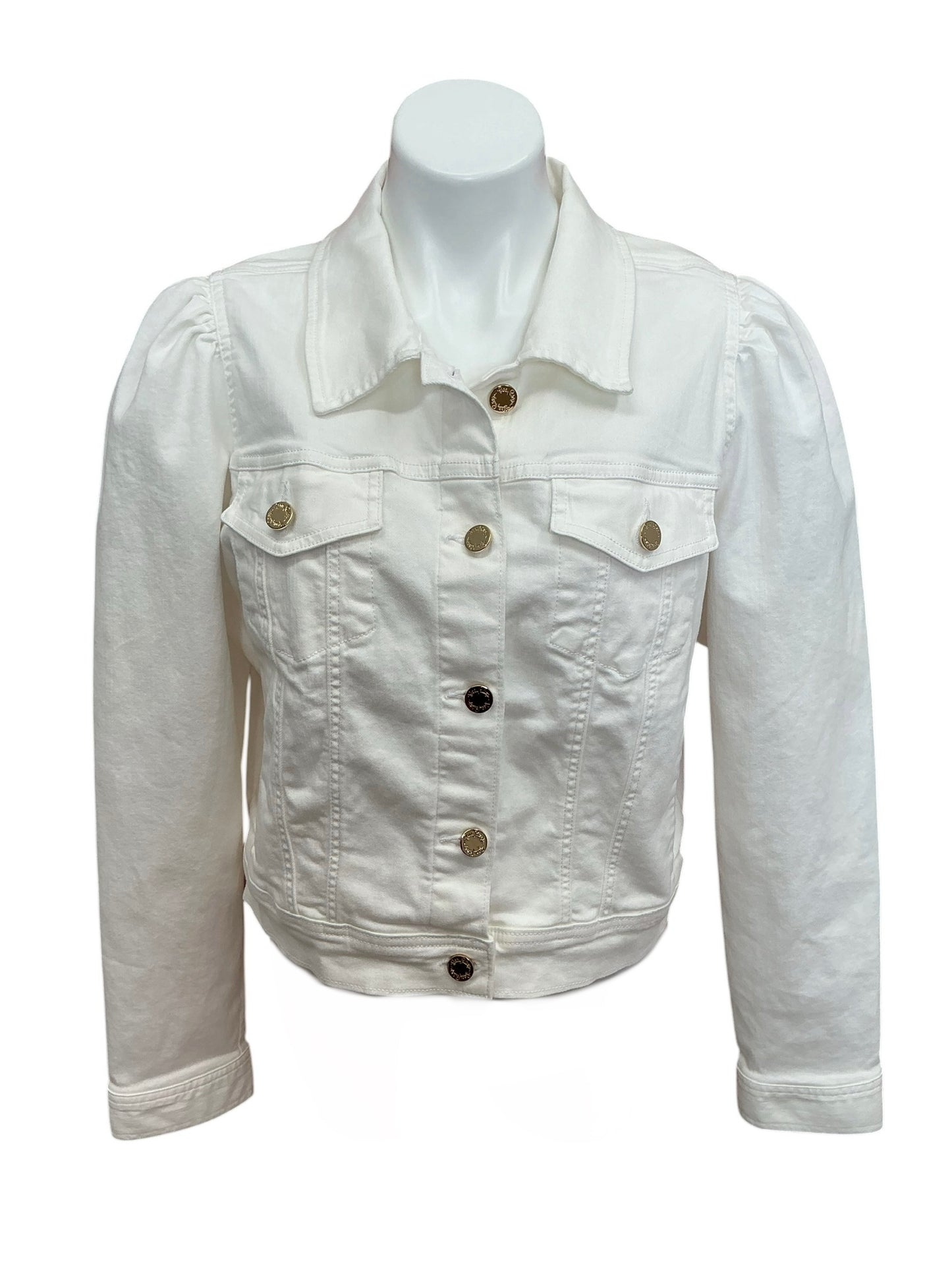 Lilly Pulitzer NWT Laylani Denim Jacket Resort White - Size XL