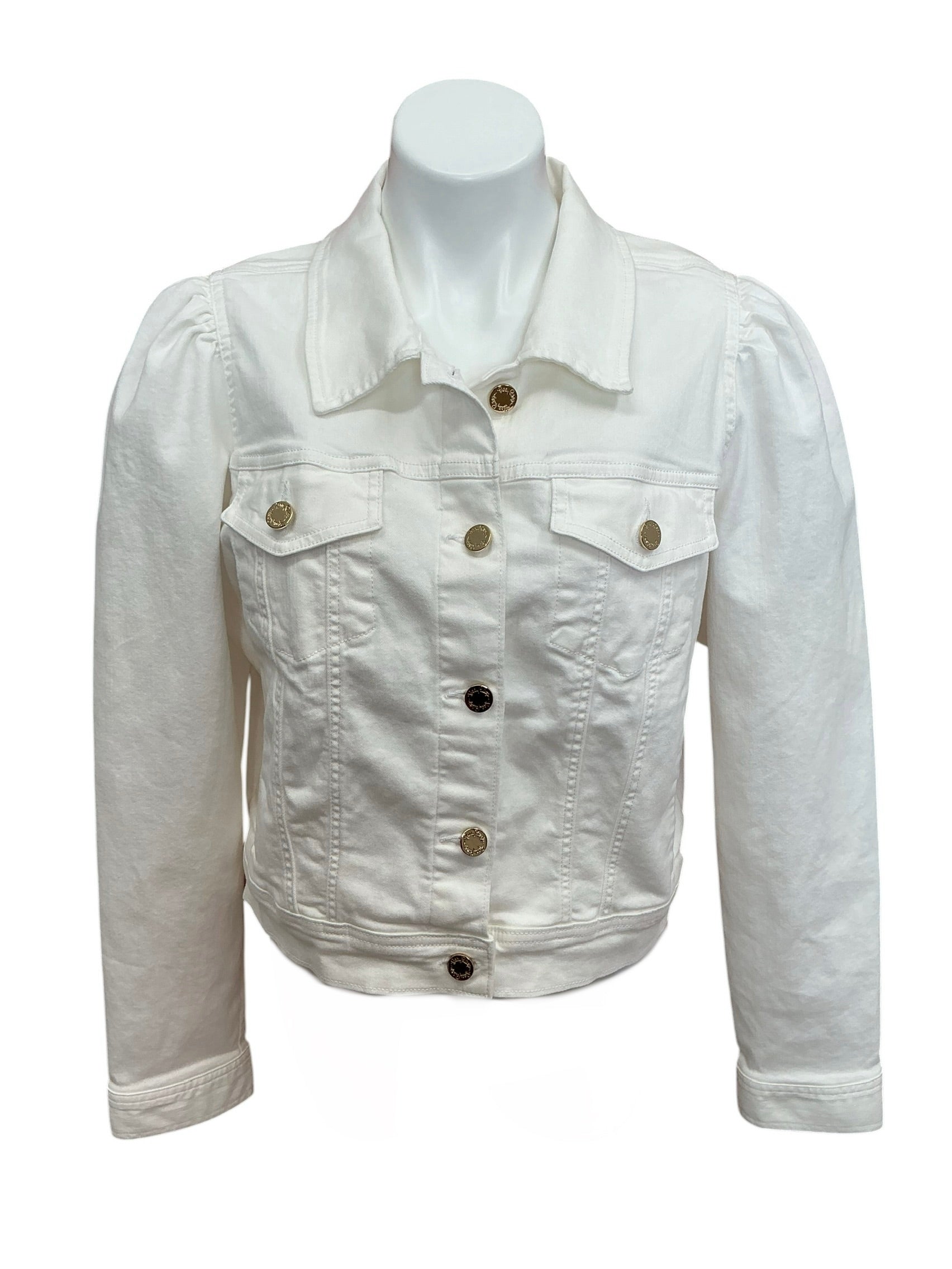 Lilly Pulitzer NWT Laylani Denim Jacket Resort White - Size XL