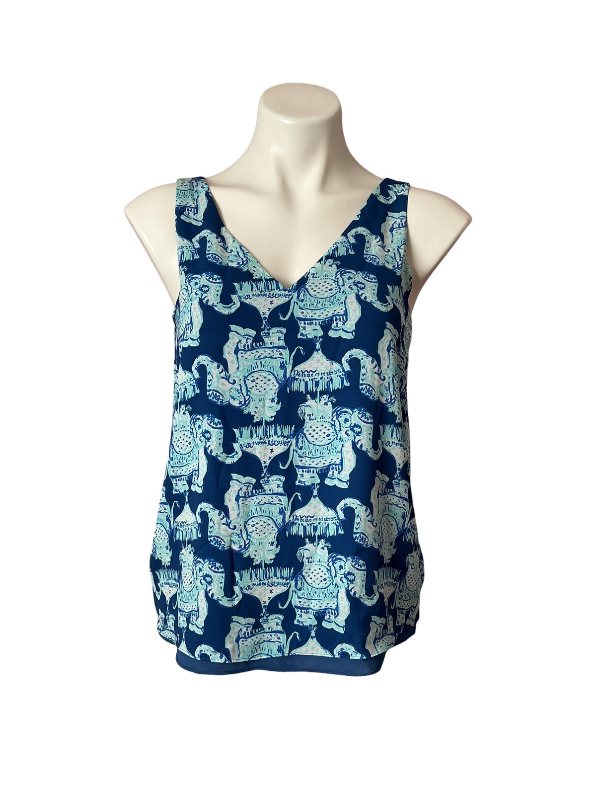 Lilly Pulitzer Florin Reversible Tank Top Joy Ride - Size XS