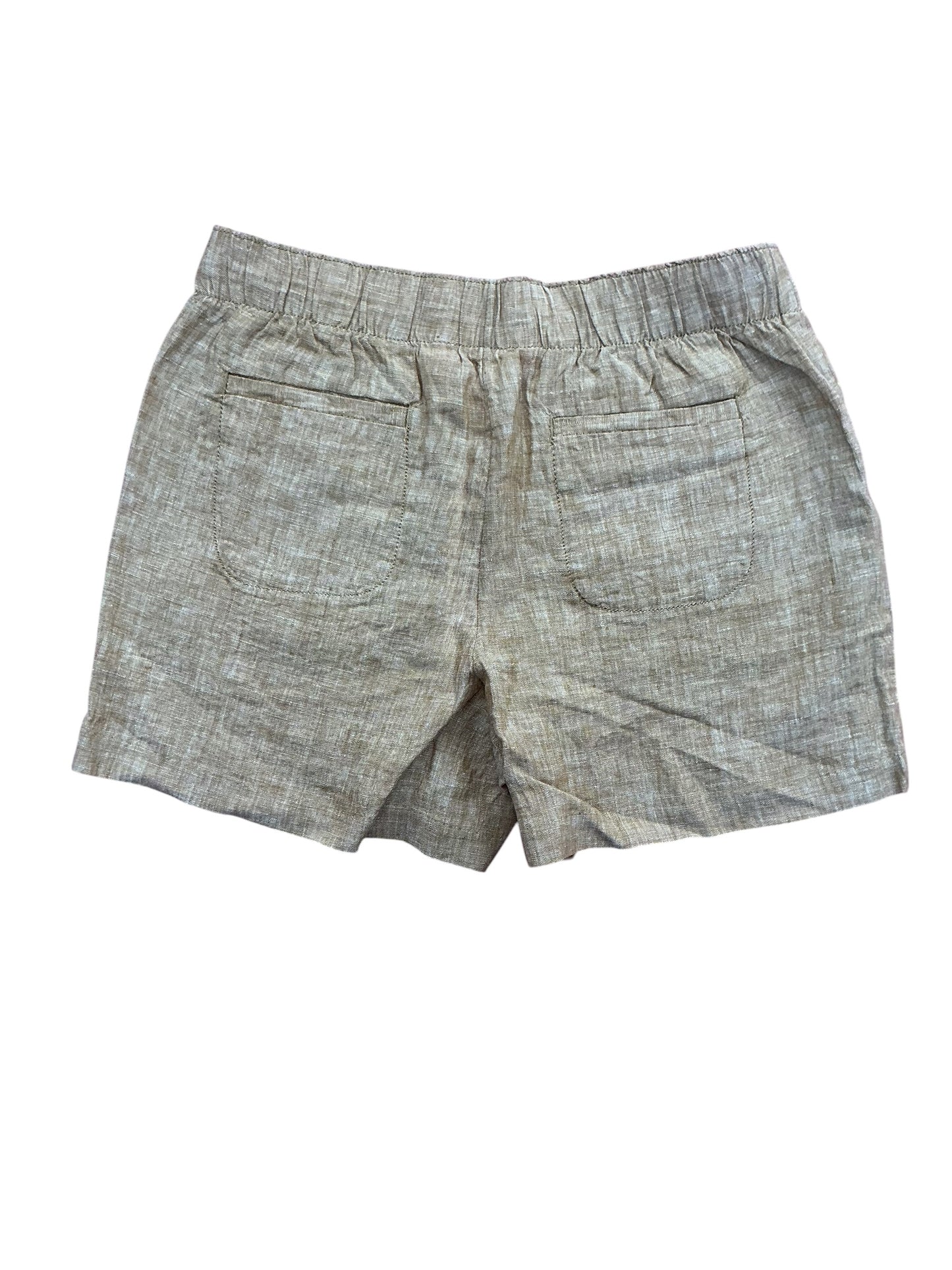 Lilly Pulitzer NWT Lilo Linen Shorts Rattan X Resort White - Size M