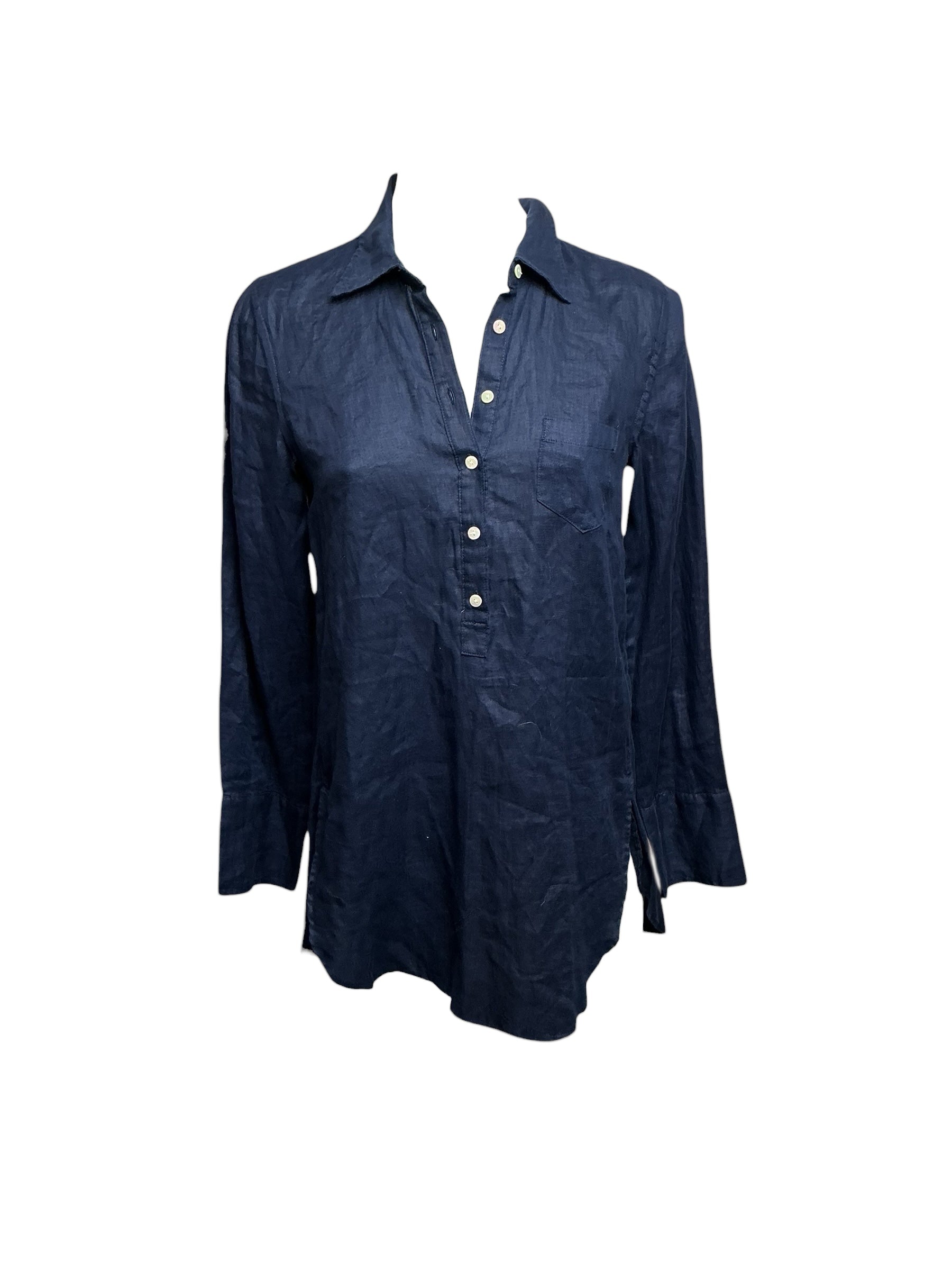 Lilly Pulitzer NWT Deanna Popover - True Navy - Size 0