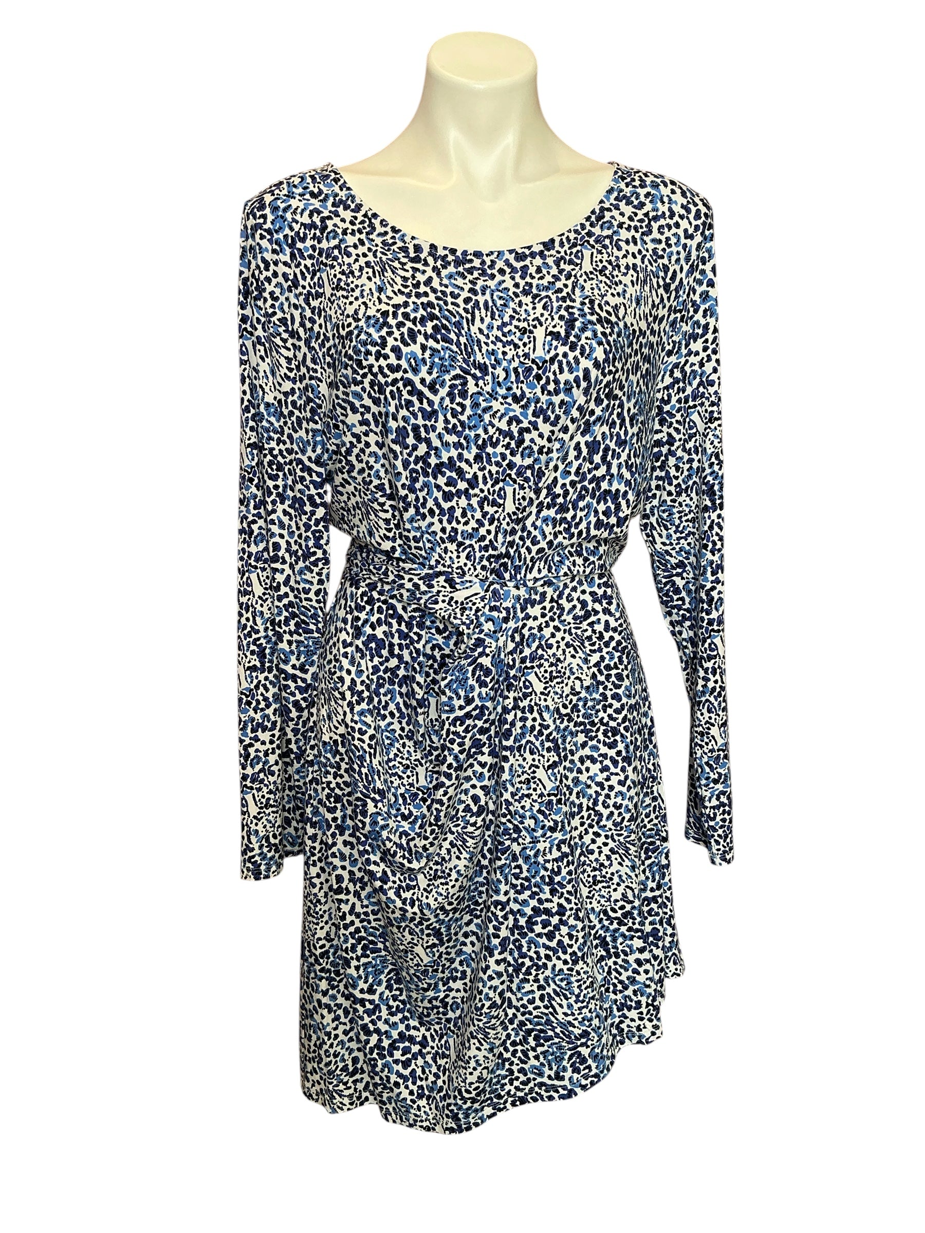 Lilly Pulitzer Bryson Long Sleeved Dress Resort White Twisted Up
