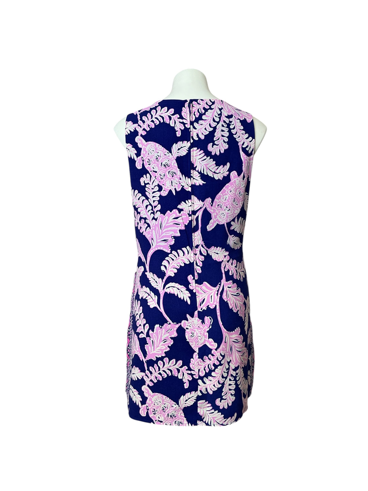 Lilly Pulitzer Donna Romper Galaxy Blue What The Shell - Size 16