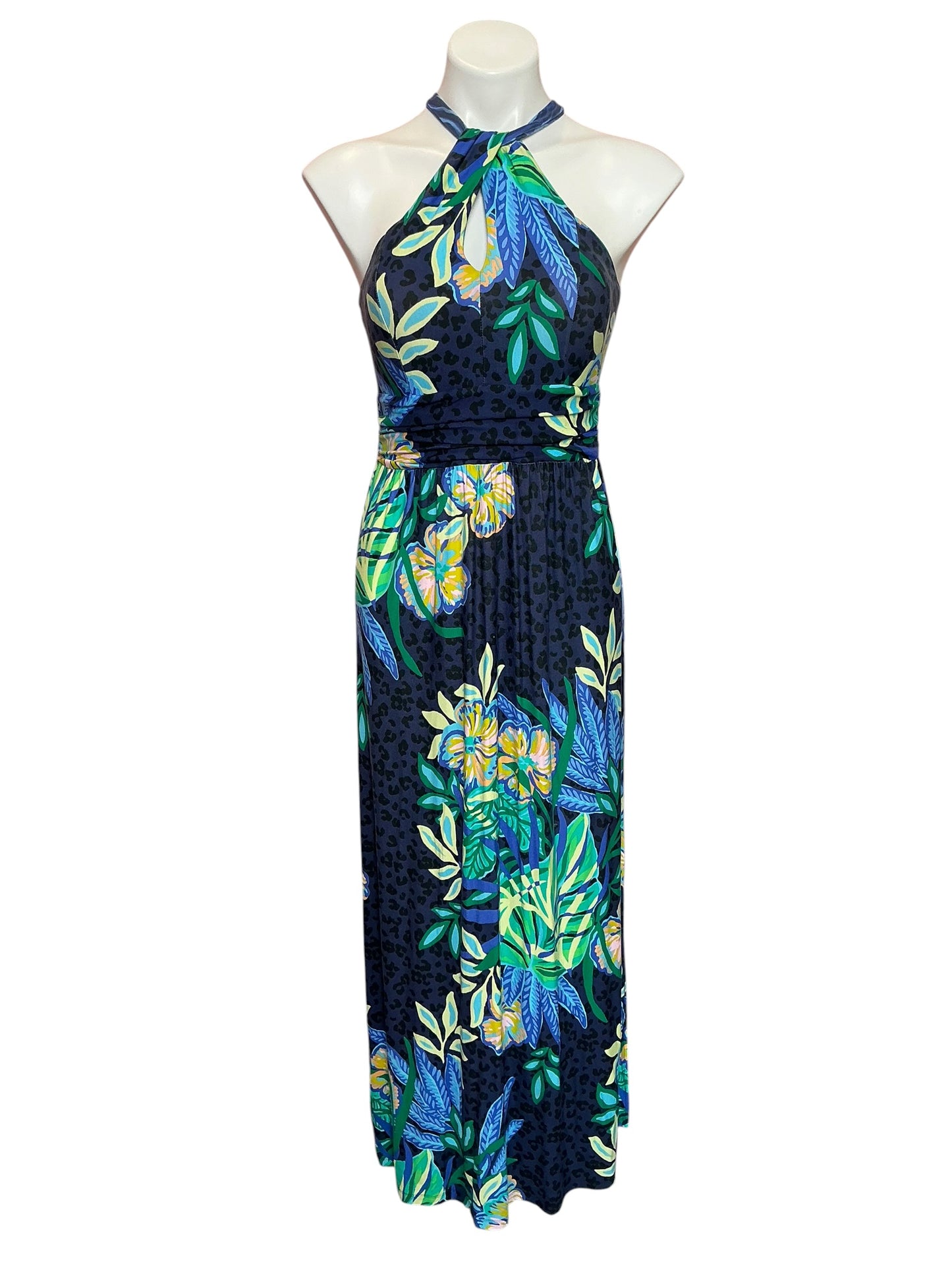 Lilly Pulitzer Orla Halter Maxi Dress Multi The Hottest Spot - Size S