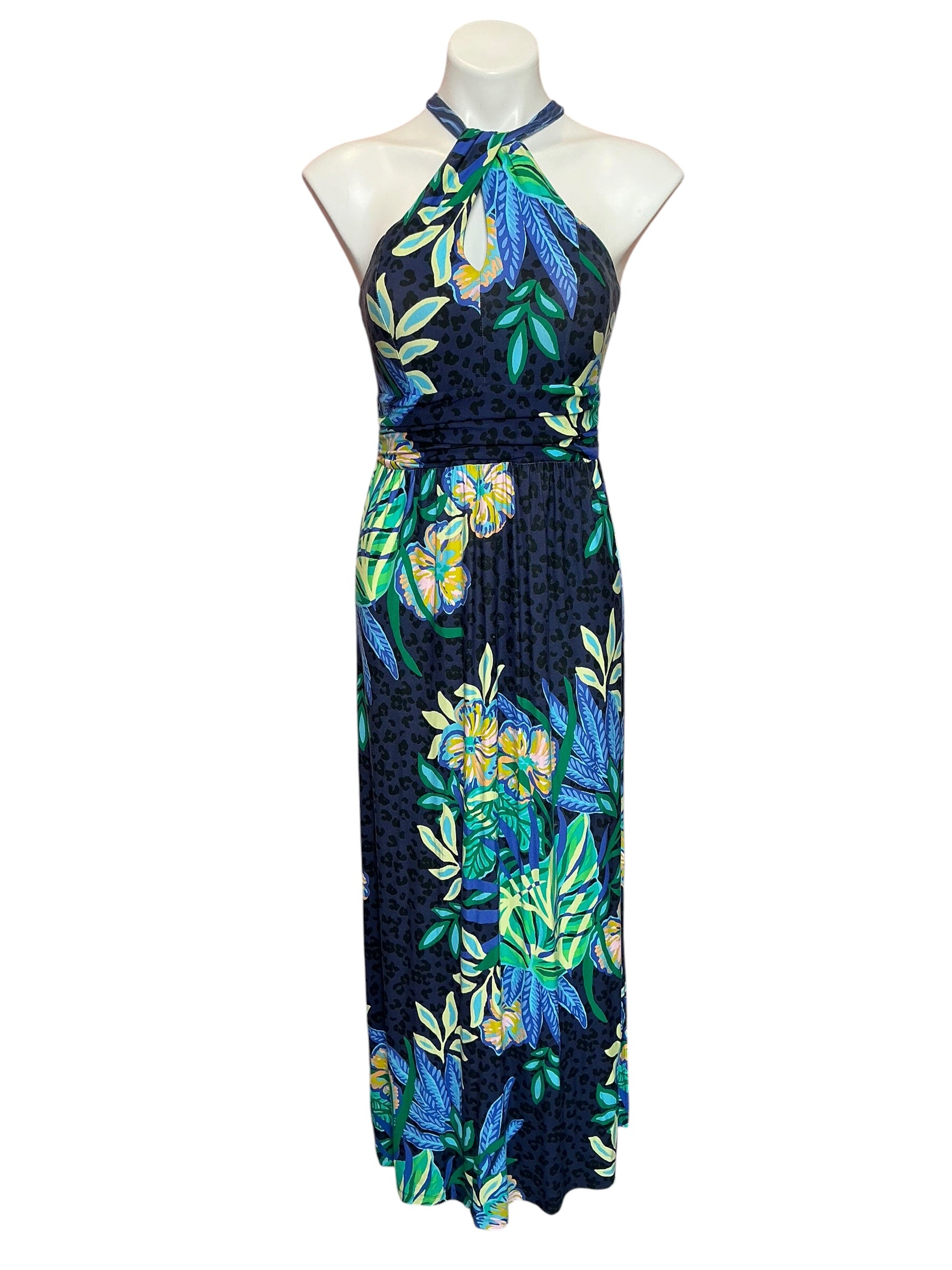 Lilly Pulitzer Orla Halter Maxi Dress Multi The Hottest Spot - Size S