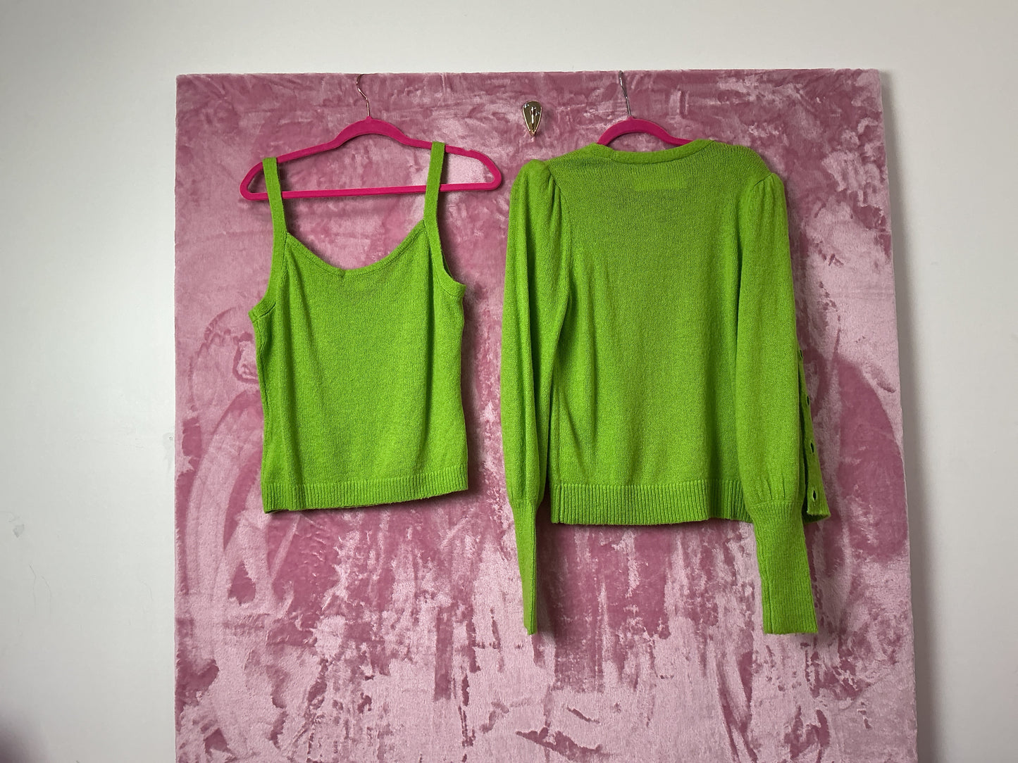 Lilly Pulitzer 2 PC Tank  & Cardigan Size - L