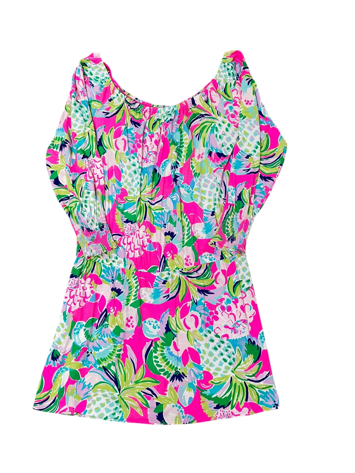 Lilly Pulitzer Lana Skort Romper - Multi Raise The Bar - Size S