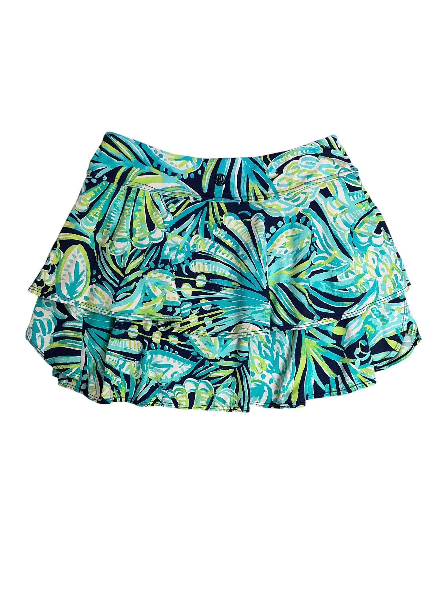 Lilly Pulitzer Luxletic Giorgie Skort Party Like A Flock Star - Size XS