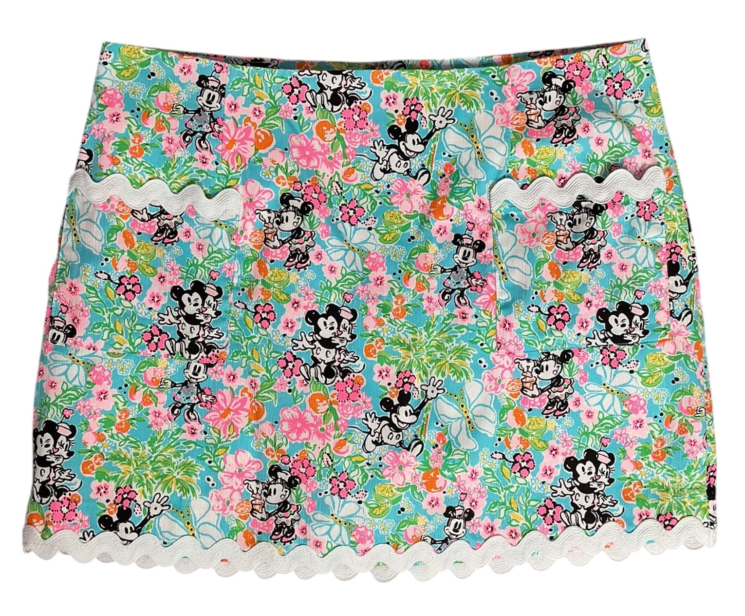 Lilly Pulitzer NWT Gardner Mini Skort Multi Lilly Hearts Disney - Size 6