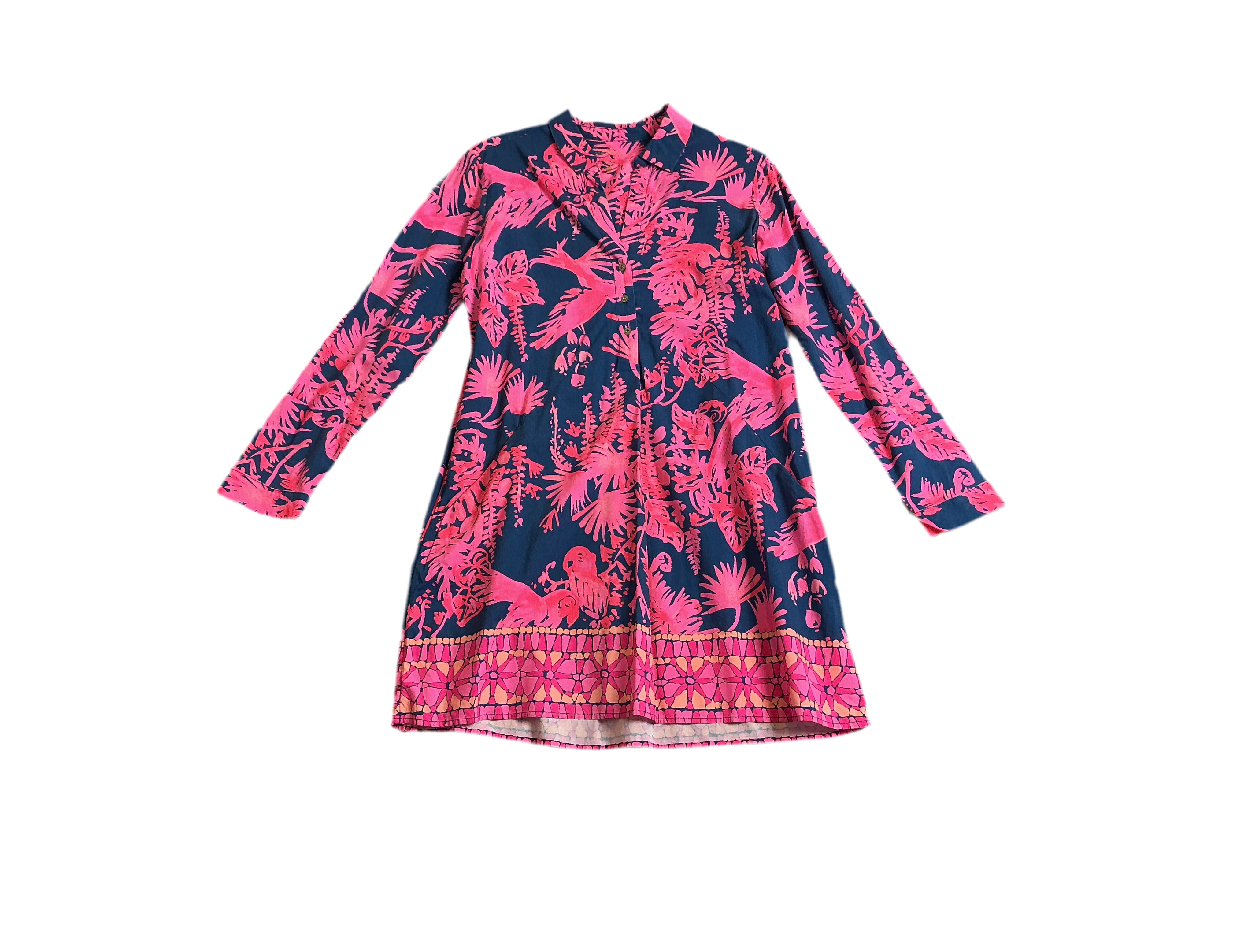 Lilly Pulitzer Lillith Tunic Dress Night Caw - Size XS