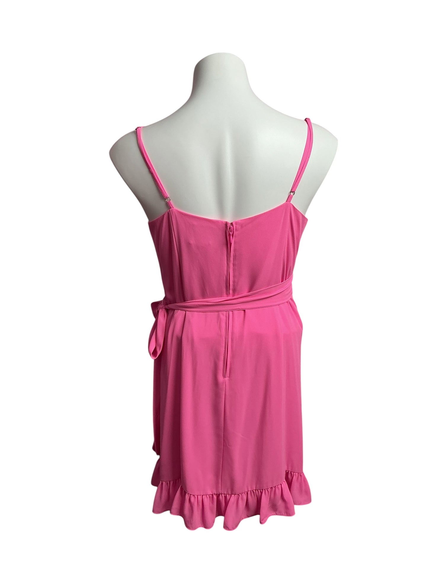 Lilly Pulitzer- Alisa Lileeze Wrap Dress Aura Pink Size 10