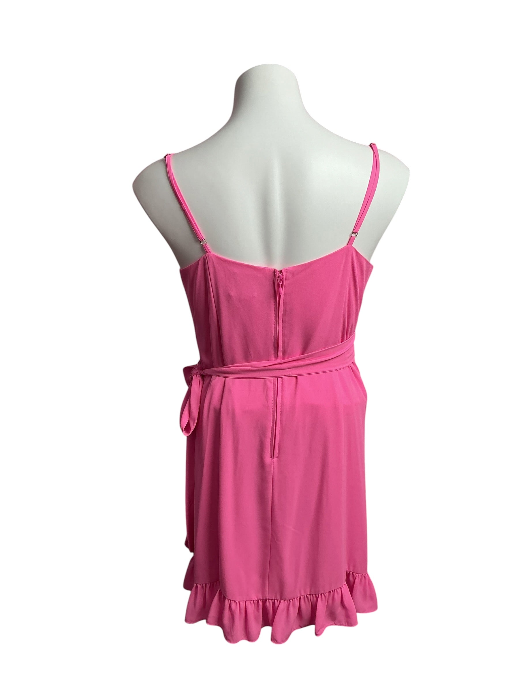Lilly Pulitzer- Alisa Lileeze Wrap Dress Aura Pink Size 10