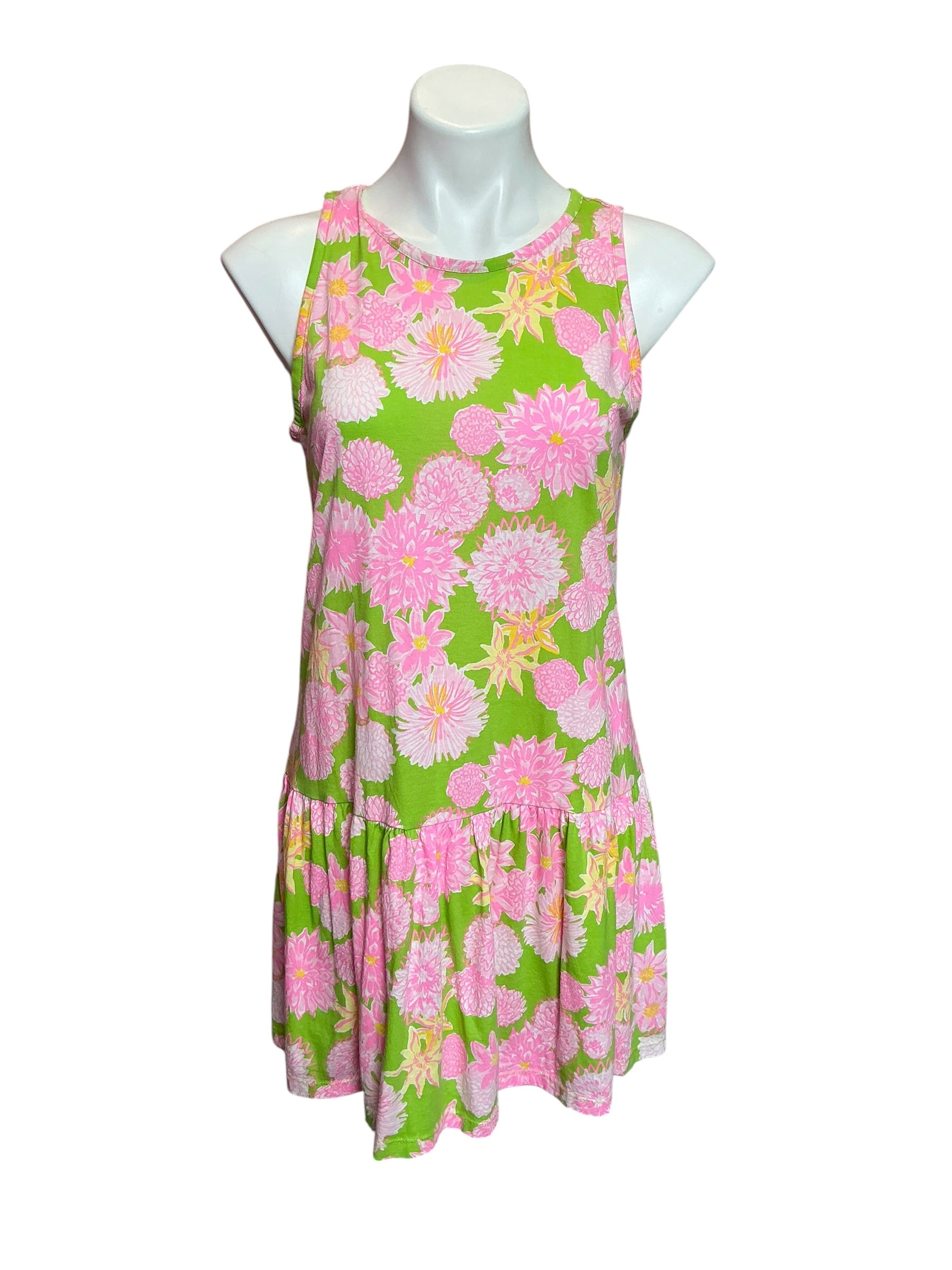 Lilly Pulitzer Dixi Dress Multi Seaside Garden - Size S
