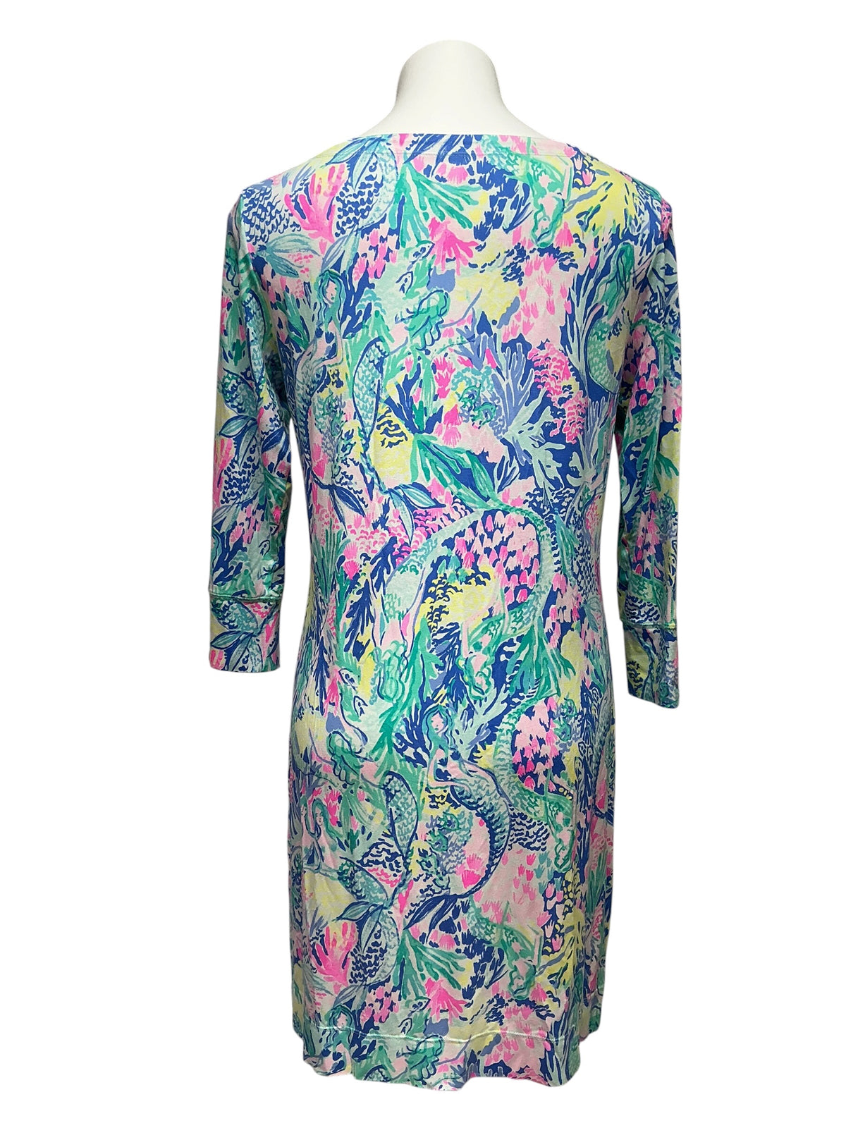 Lilly Pulitzer Sophie Dress Multi Mermaids Cove - Size L