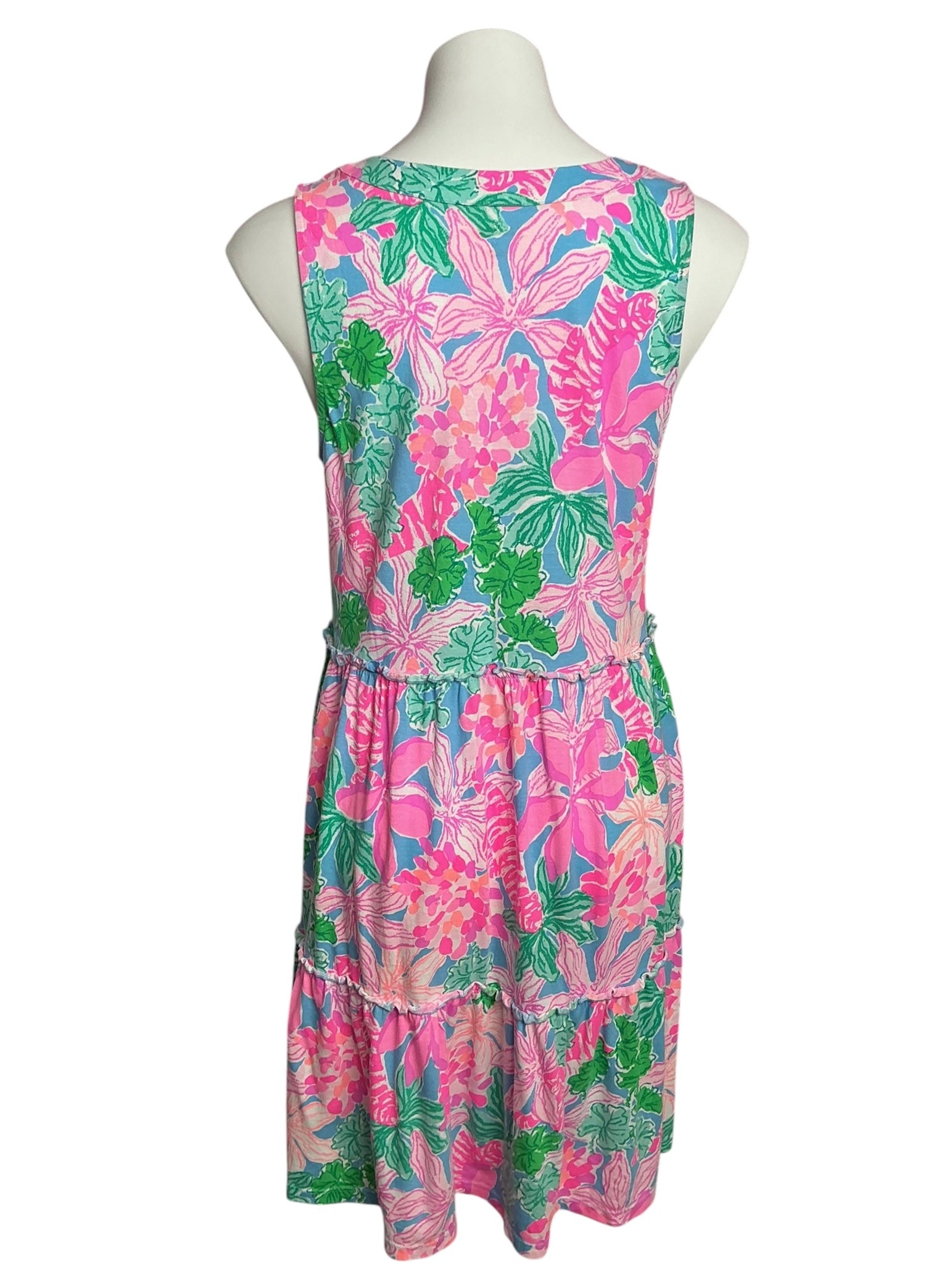 Lilly Pulitzer Lorina Swing Dress Multi Tigers Lair - Size M