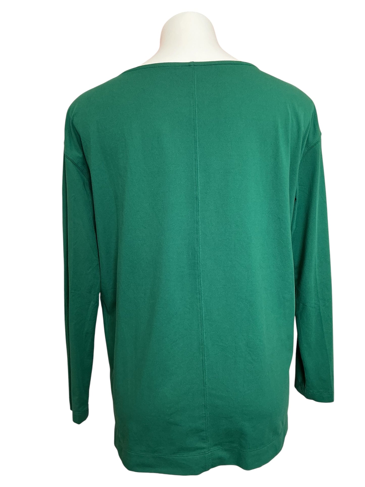 Lilly Pulitzer Tolya Top Solid Hosta Green - Size S