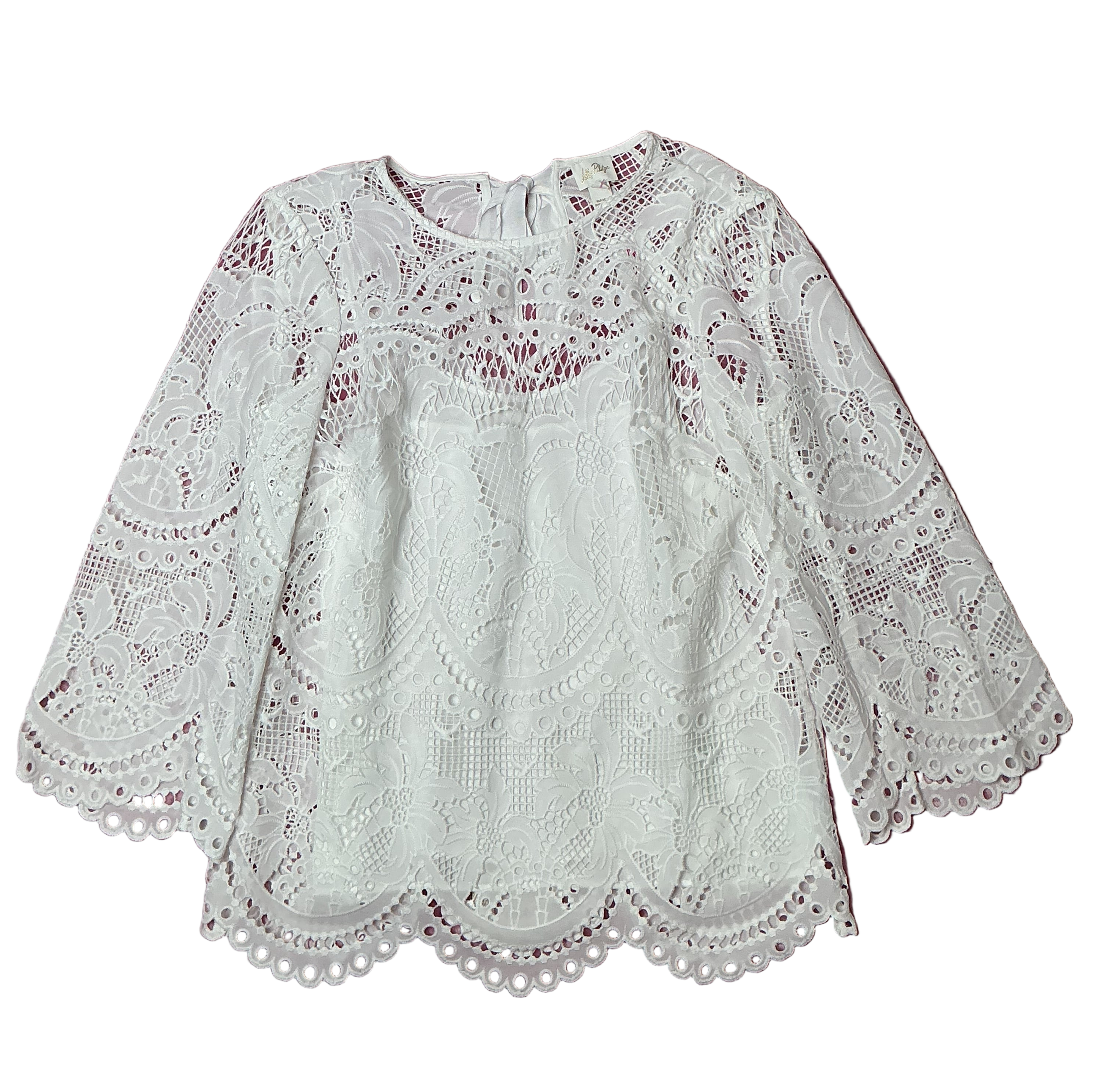 Lilly Pulitzer Long Sleeve Blouse - Size 8