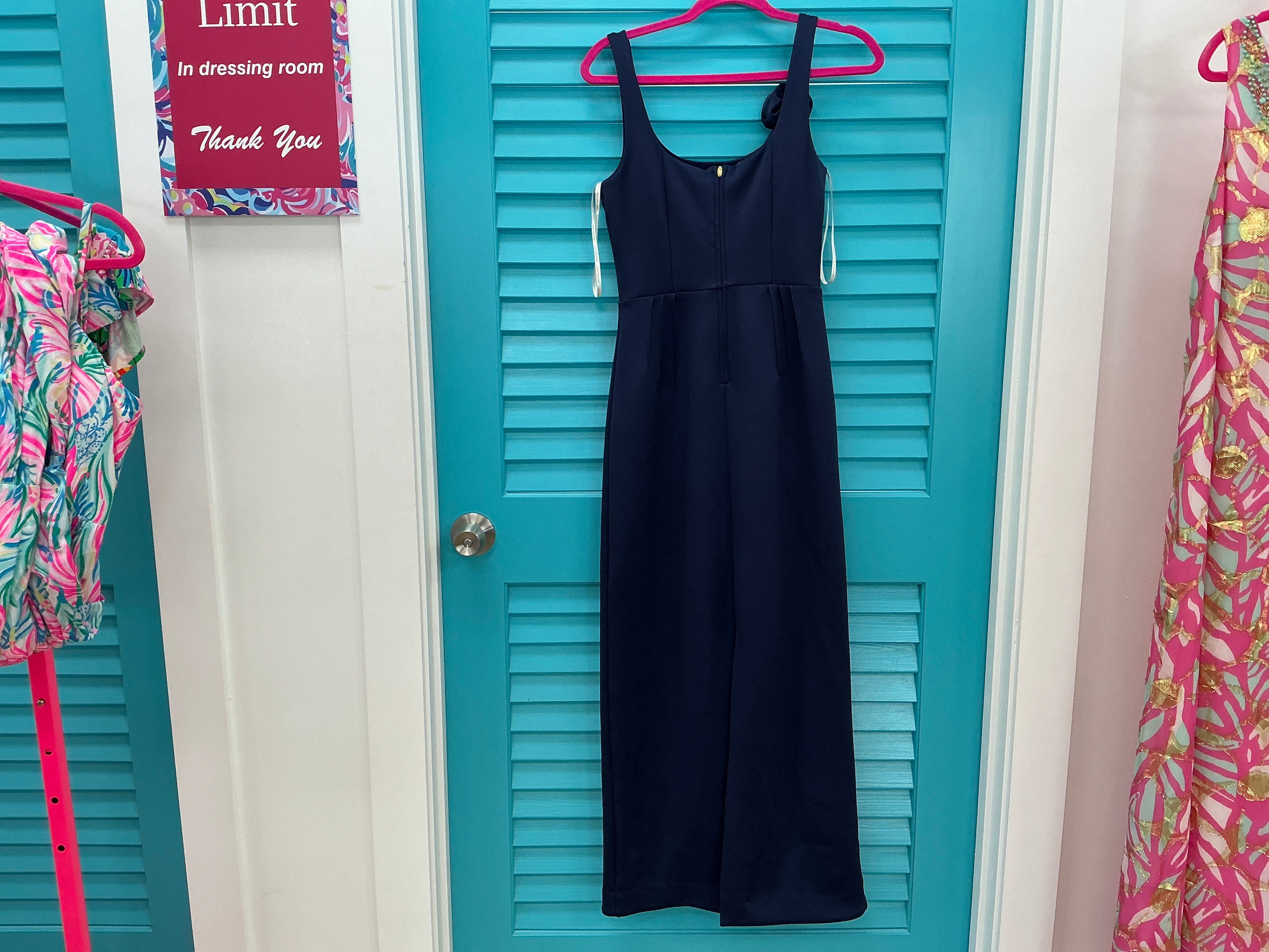 Lilly Pulitzer NWT Jade Maxi Dress True Navy - Size 00