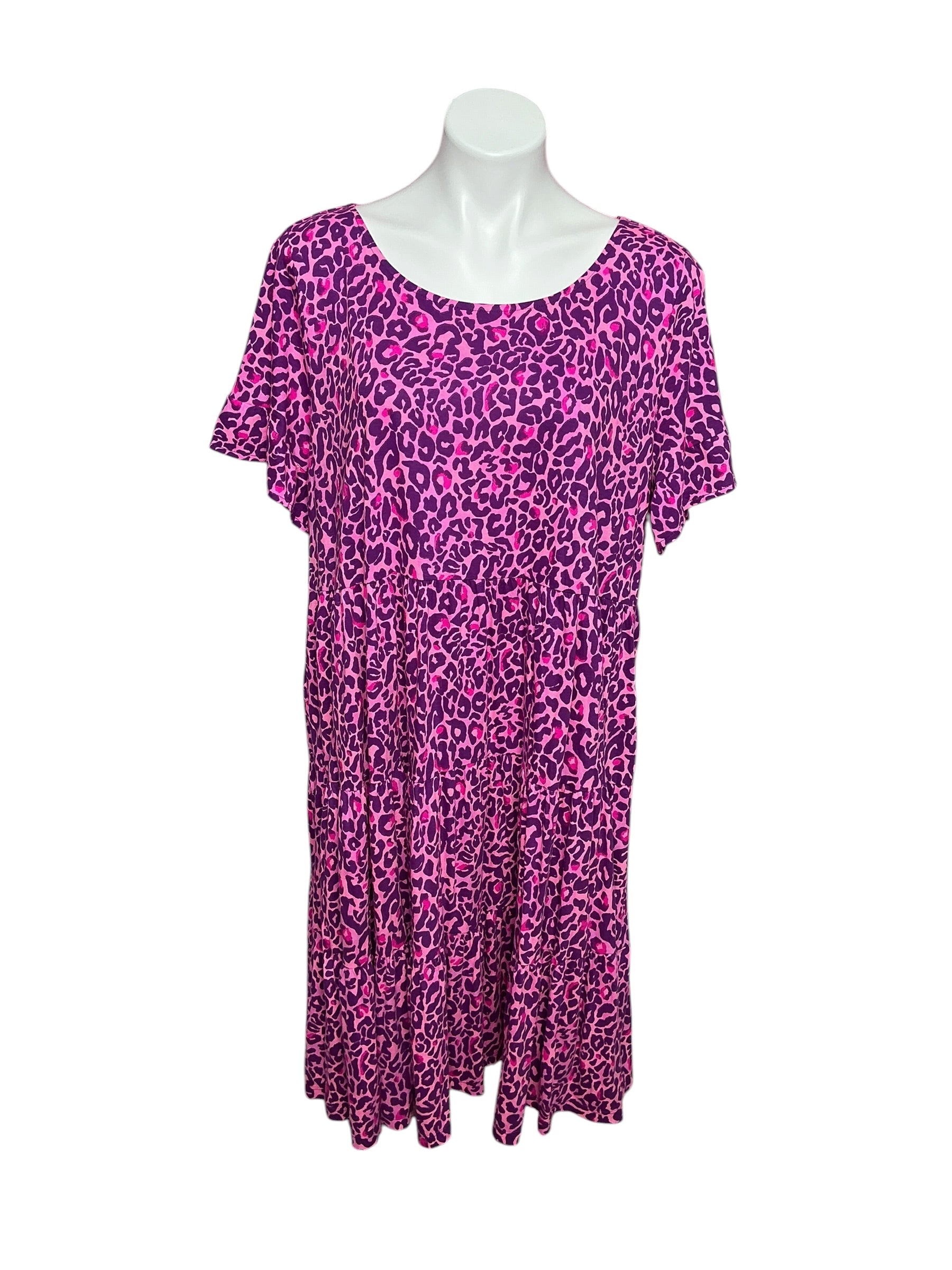 Lilly Pulitzer Jodee Dress Purple Berry My Favorite Spot - Size XXL