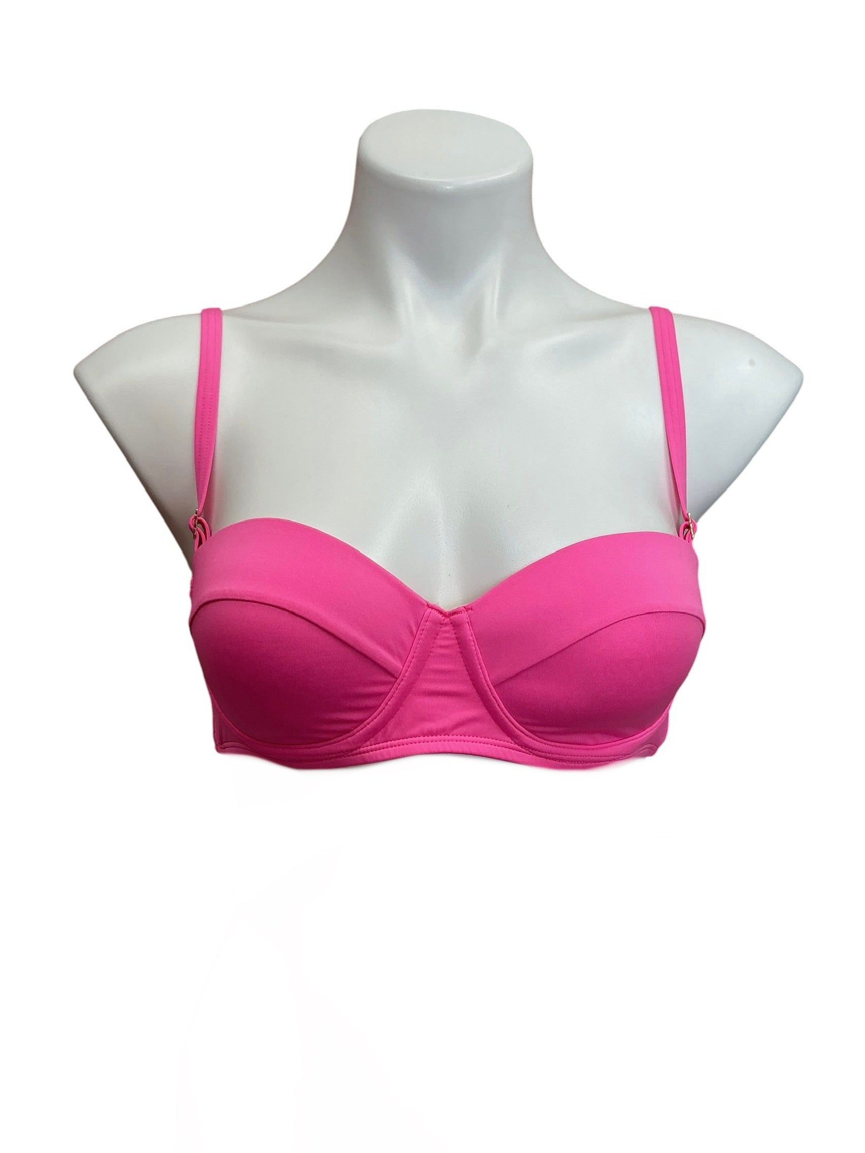 Lilly Pulitzer Leven Bikini Top Plumeria Pink - Size 4