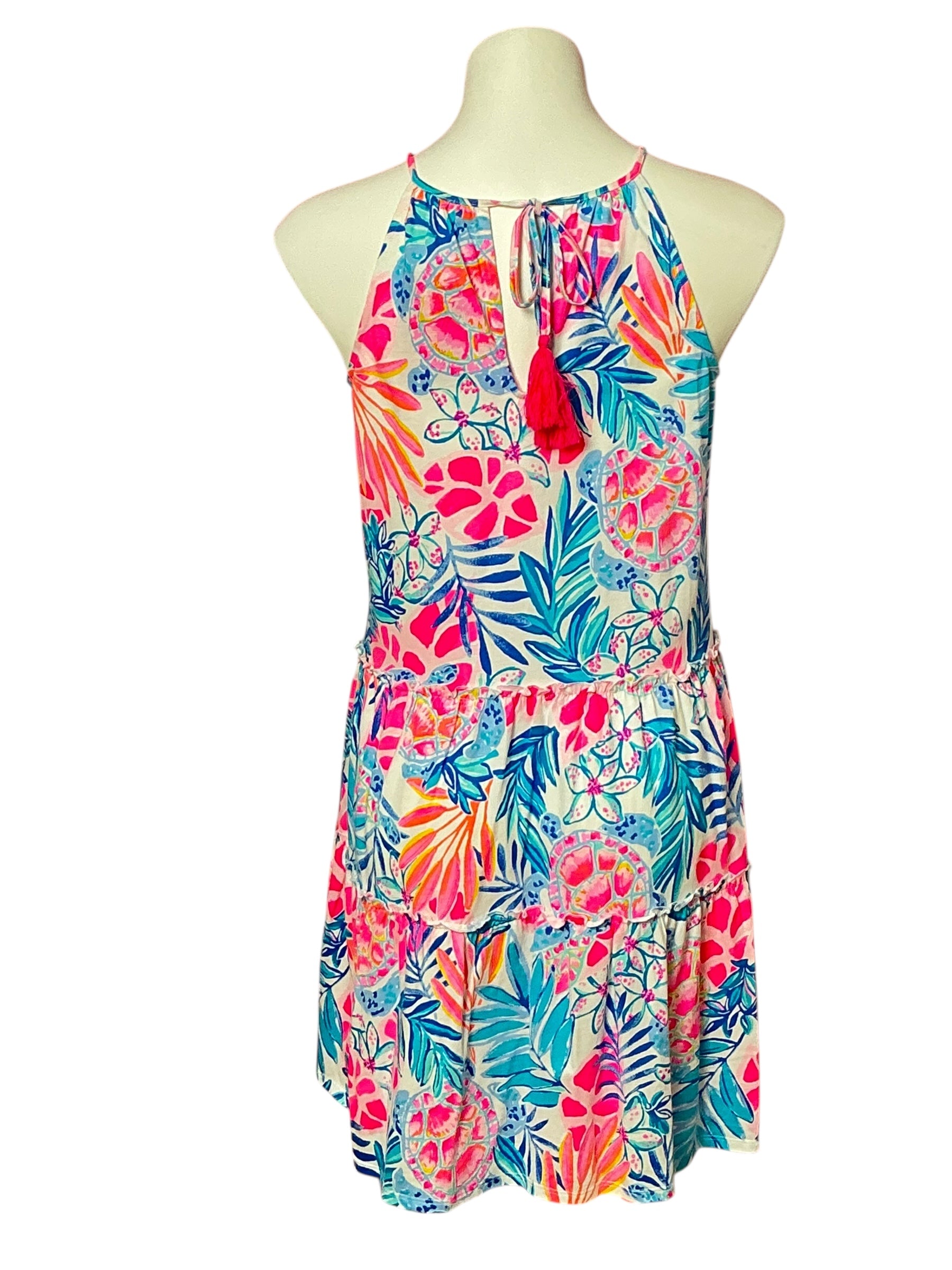 Lilly Pulitzer Evalyn Dress - Resort White Rainforest Retreat - Size XS