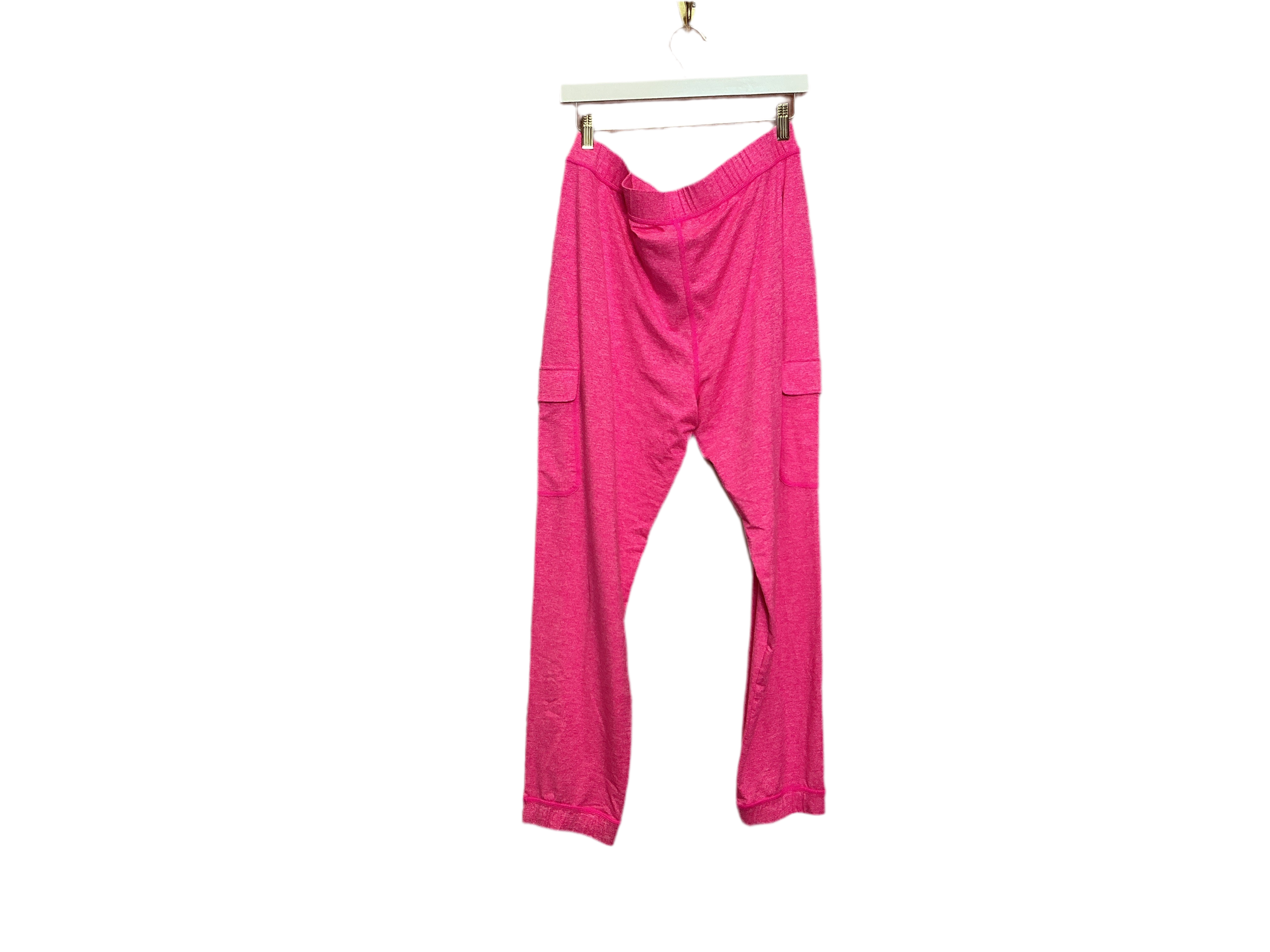 Lilly Pulitzer Eva Mid Rise Pant Heathered Passion Fruit Pink - Size Large