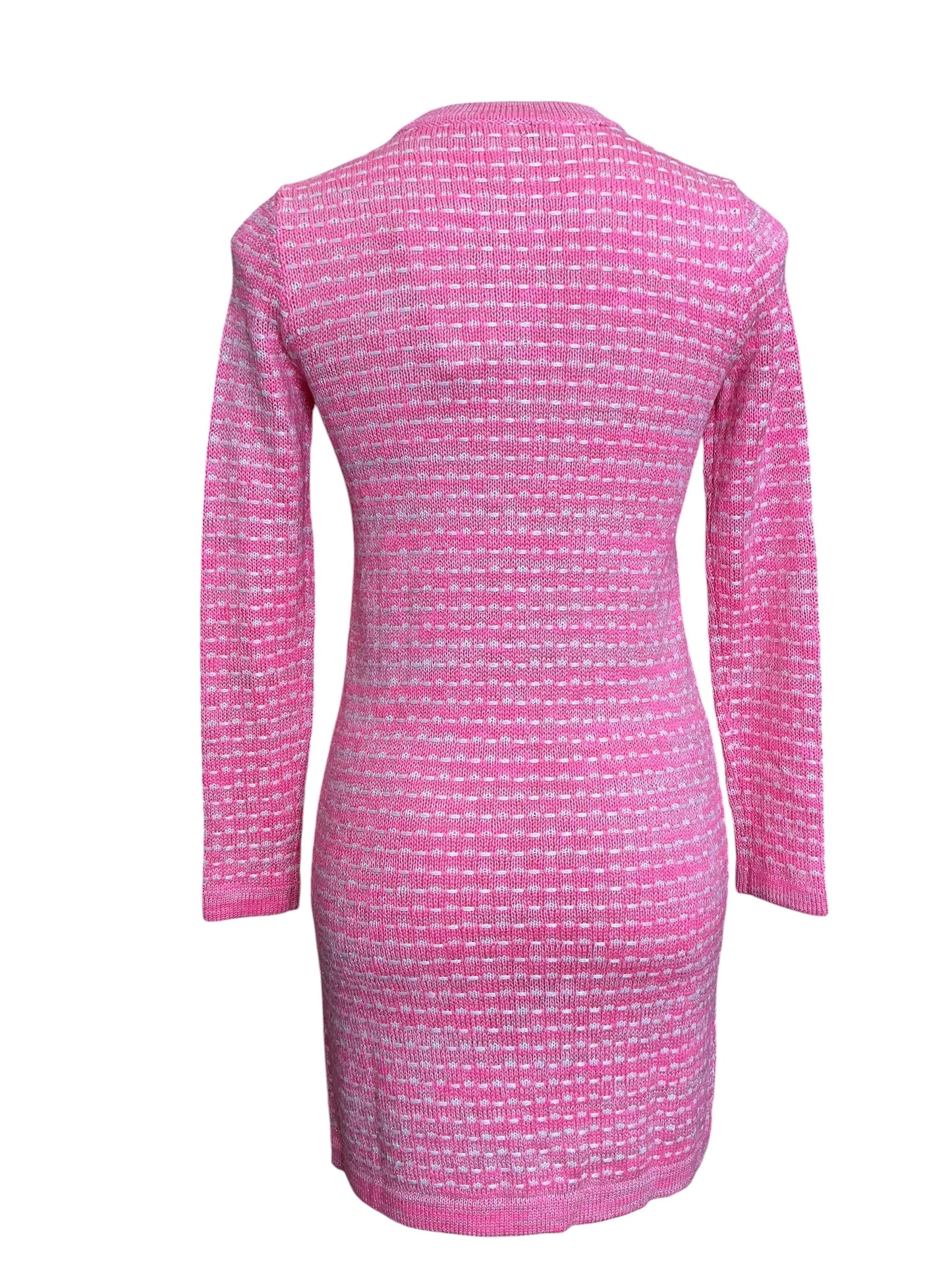 Lilly Pulitzer NWT Banberry Cardigan Rousseau Pink Metallic Marl - Size XXS