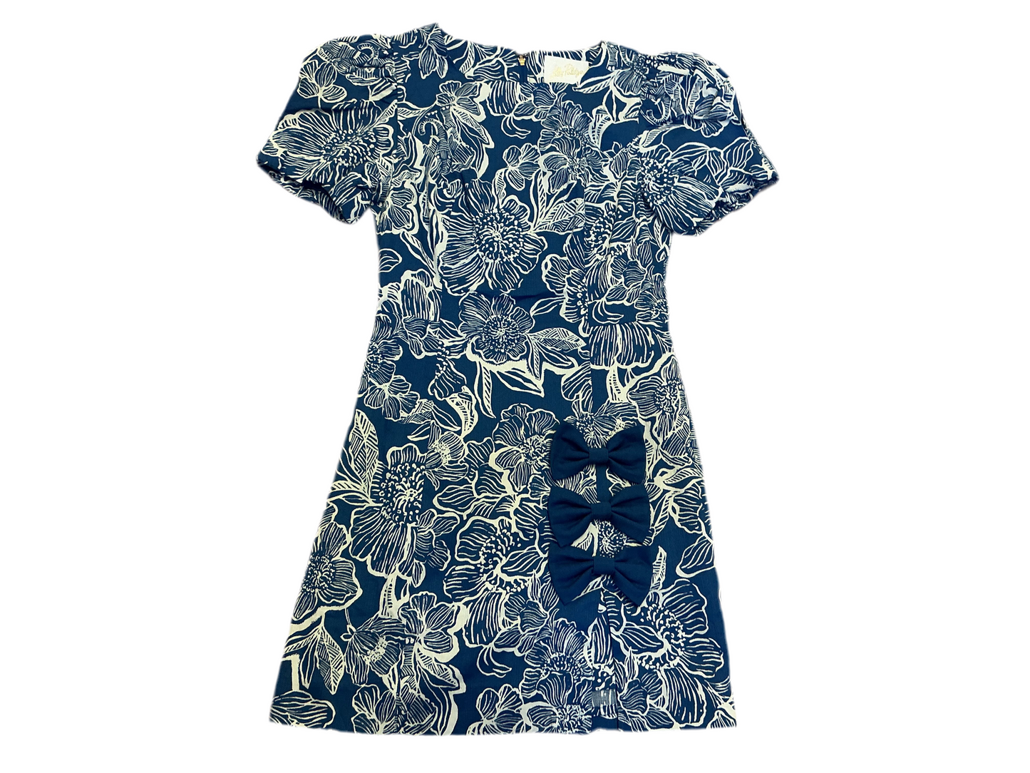 Lilly Pulitzer NWT - Lala Skirted Romper - Starlight Navy Unforgettable - Size 00