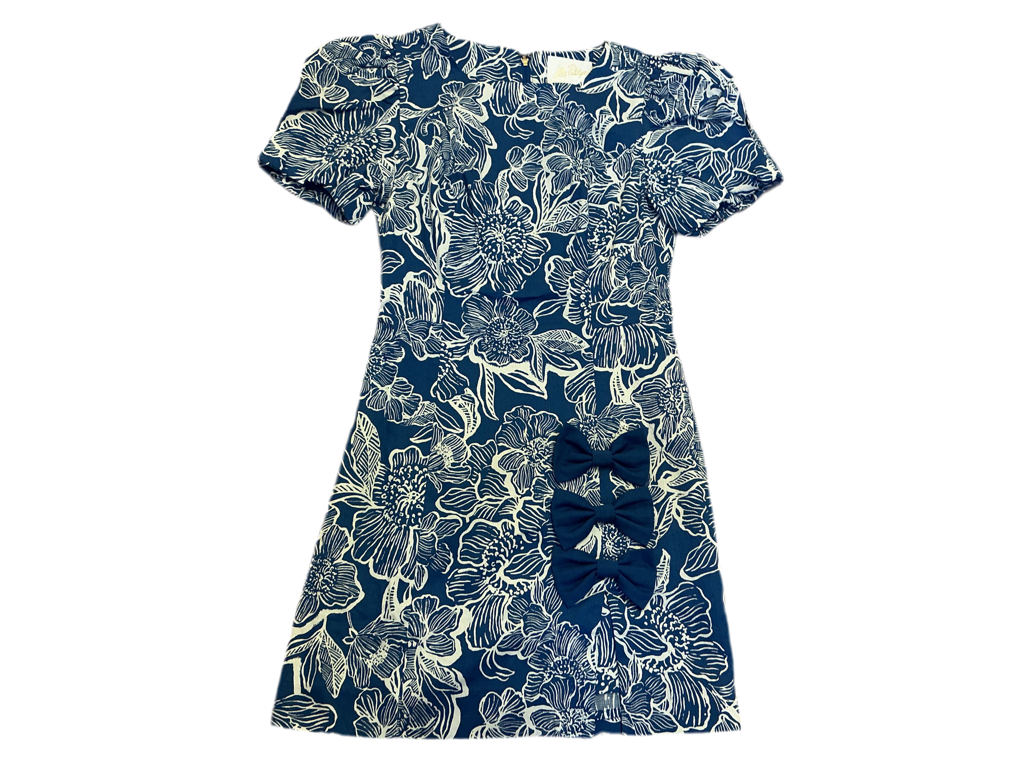 Lilly Pulitzer NWT - Lala Skirted Romper - Starlight Navy Unforgettable - Size 00