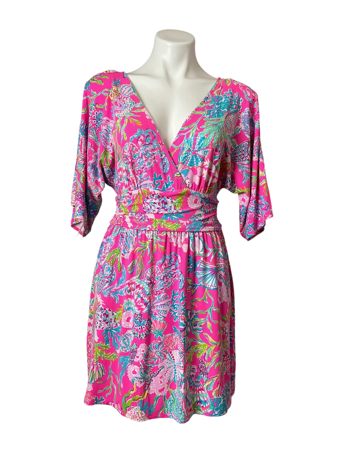 Lilly Pulitzer Parigi Skort Romper Paradise Petals - Size S