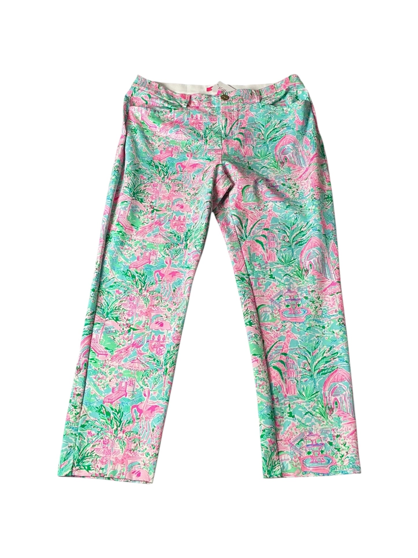 Lilly Pulitzer Kelly Skinny Ankle Pant Bohemian Queen - Size 16