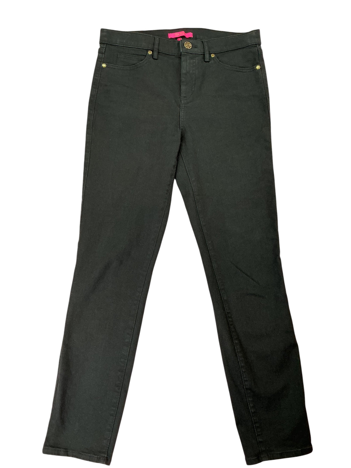Lilly Pulitzer Worth Skinny Jeans Onyx Black - Size 8